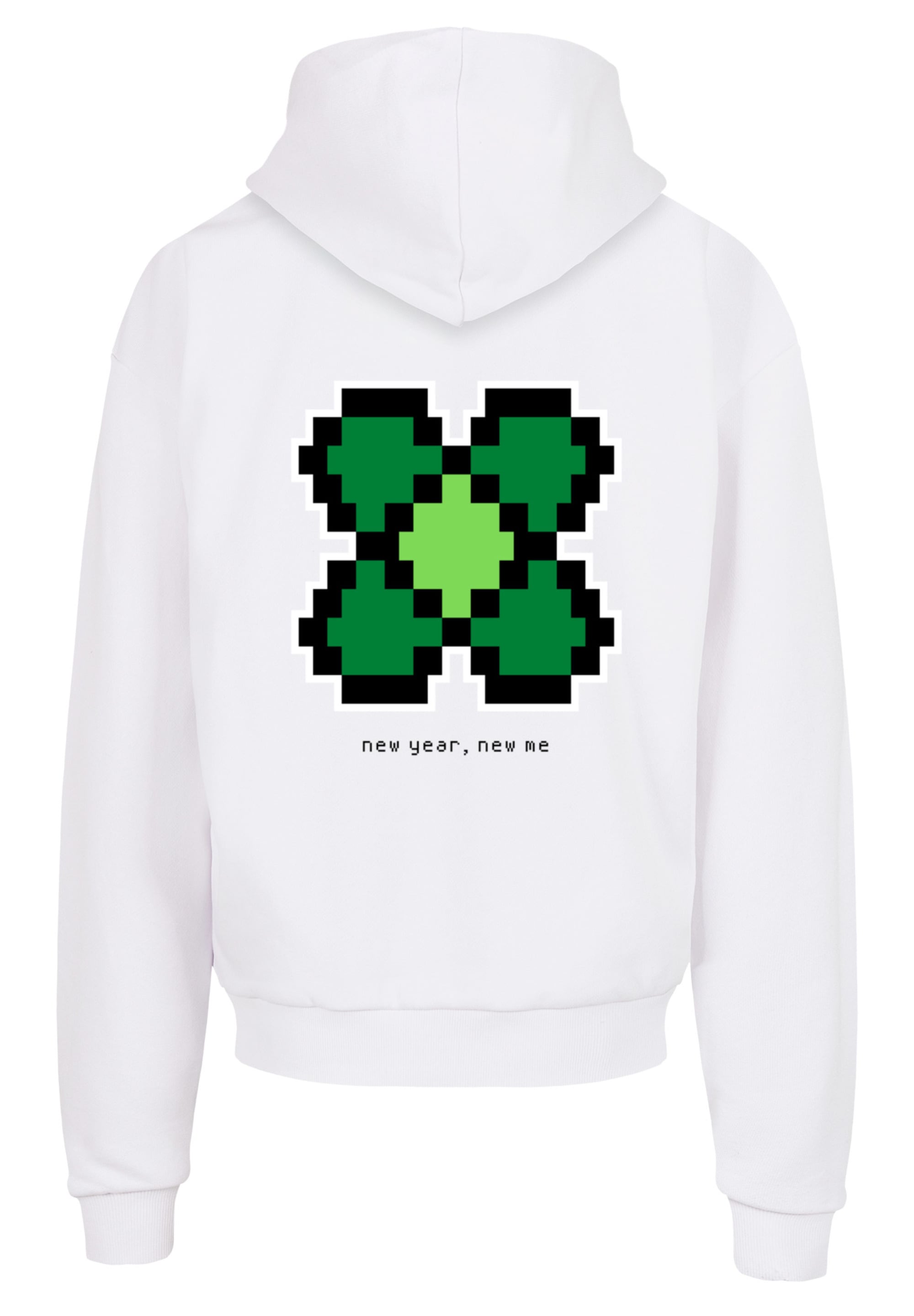 F4NT4STIC Kapuzenpullover "Silvester Happy New Year Pixel", Print günstig online kaufen