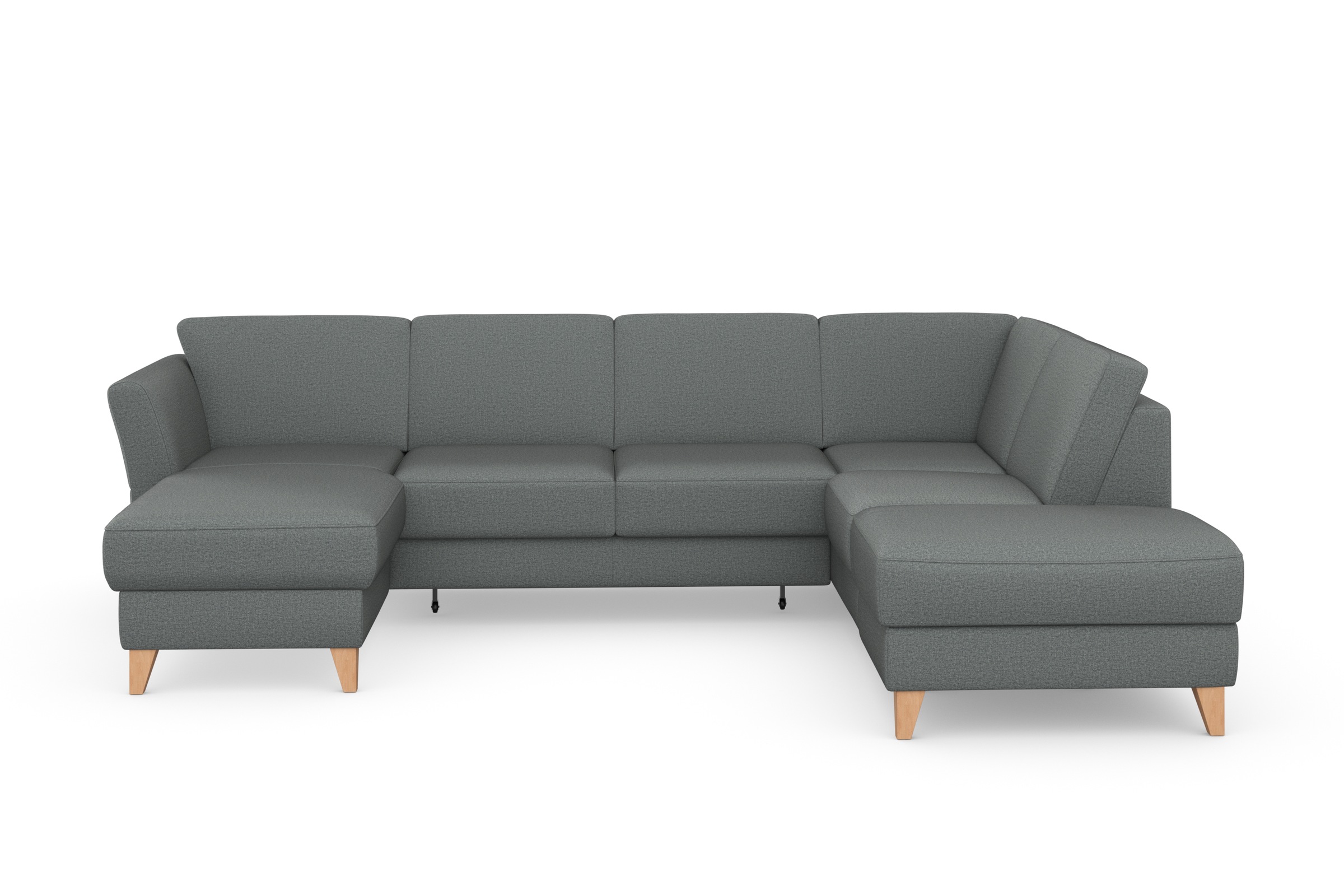 sit&more Wohnlandschaft "Visby U-Form", wahlweise mit Bettfunktion und Stau günstig online kaufen