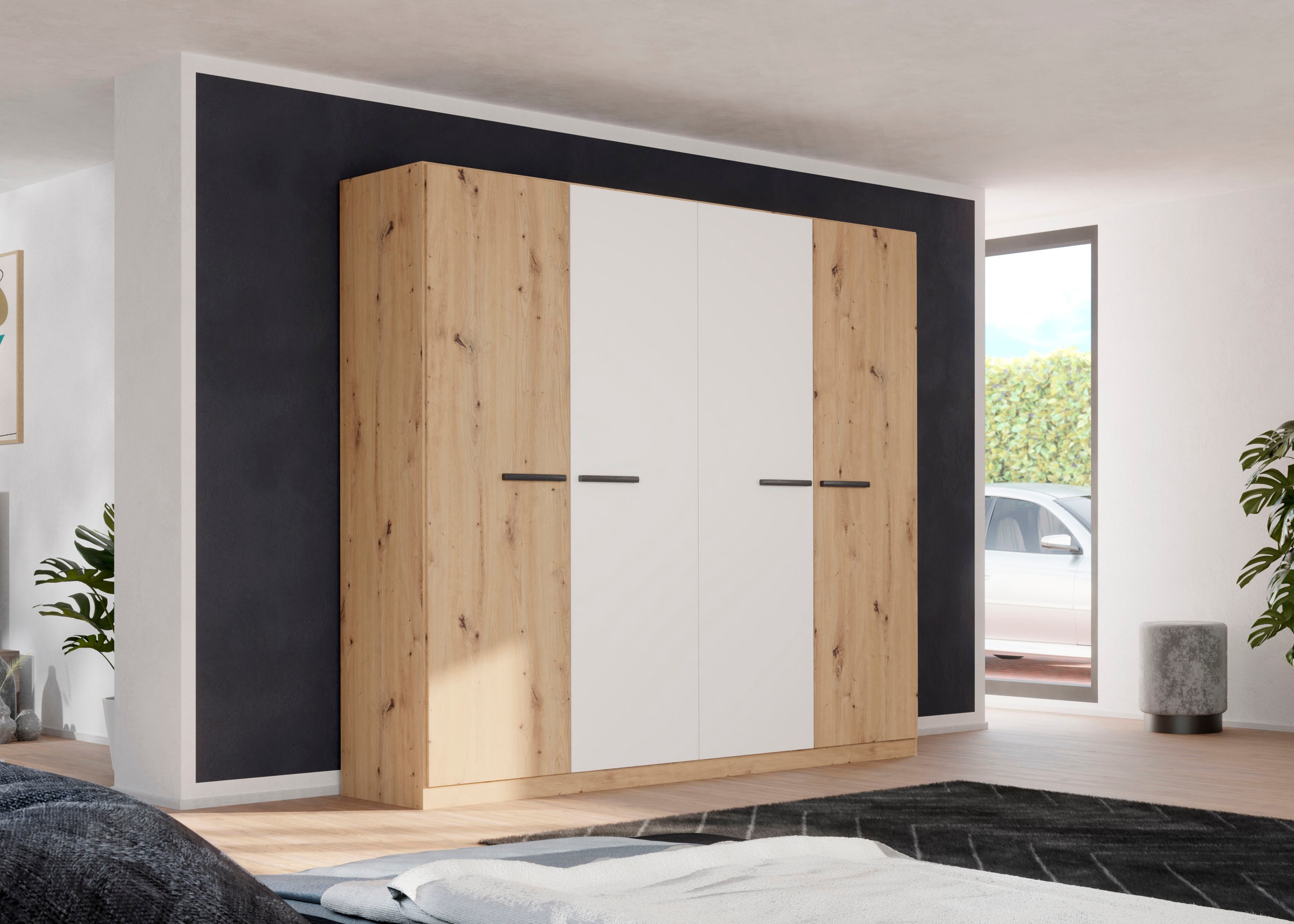 rauch "Kleiderschrank Schrank Garderobe Garderobenschrank Stauraumwunder MO günstig online kaufen