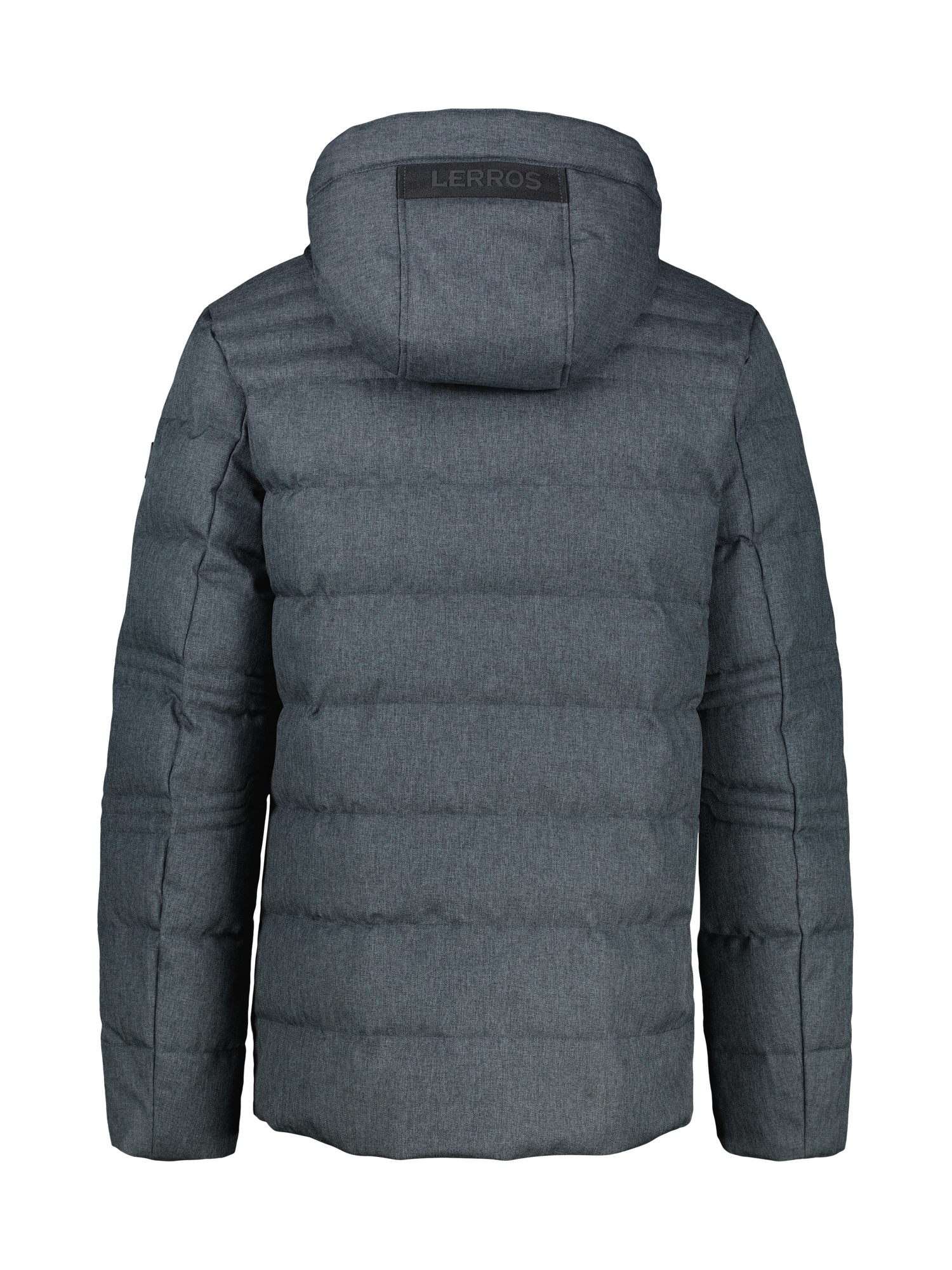 LERROS Steppjacke »LERROS Herren Fieldjacket in Woll-Optik«, mit Kapuze, Wasser- und windabweisend, atmungsaktiv