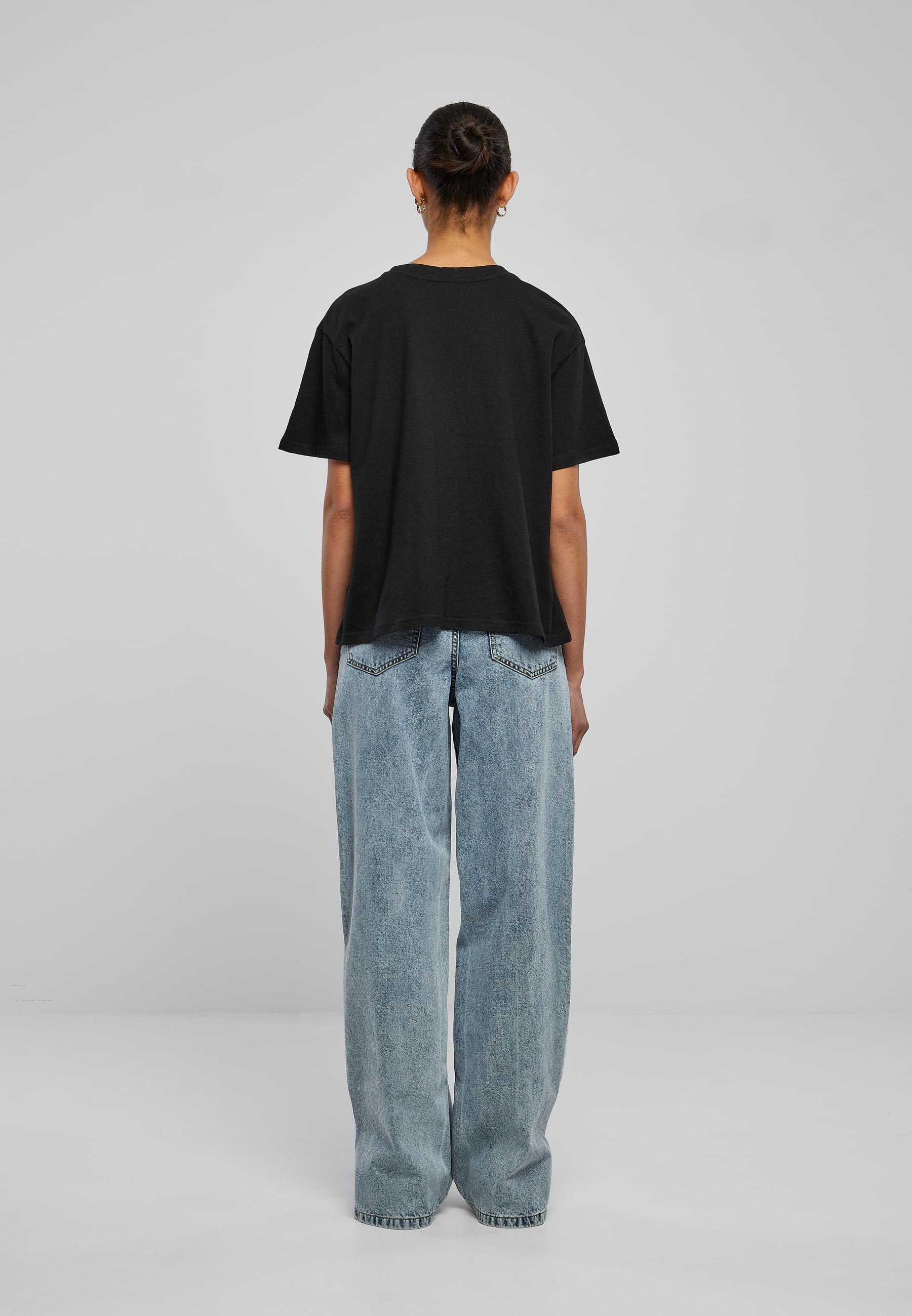 Miss Tee Kurzarmshirt »Miss Tee Damen Shine Bright Tee«, (1 tlg.)