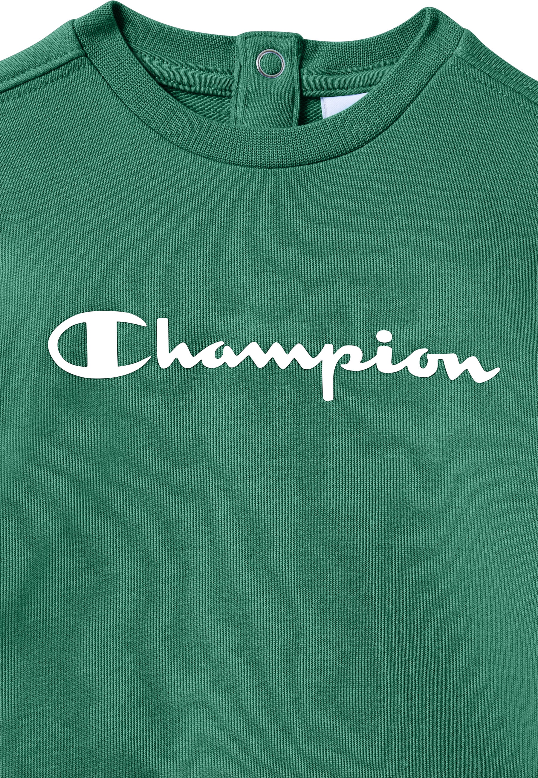 Champion Jogginganzug »ICONS CONTRAST Toddler Terry Crewneck Sweatsuit« 2 tlg. für Babys, sportlicher Stil, für Sportmode und aktive Momente