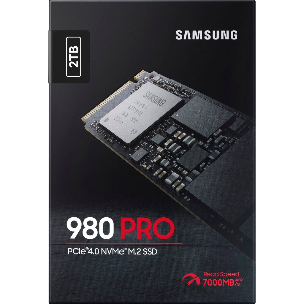 Samsung interne SSD »980 PRO 2TB SSD + PS5 DualSense«, Anschluss M.2 PCIe 4.0