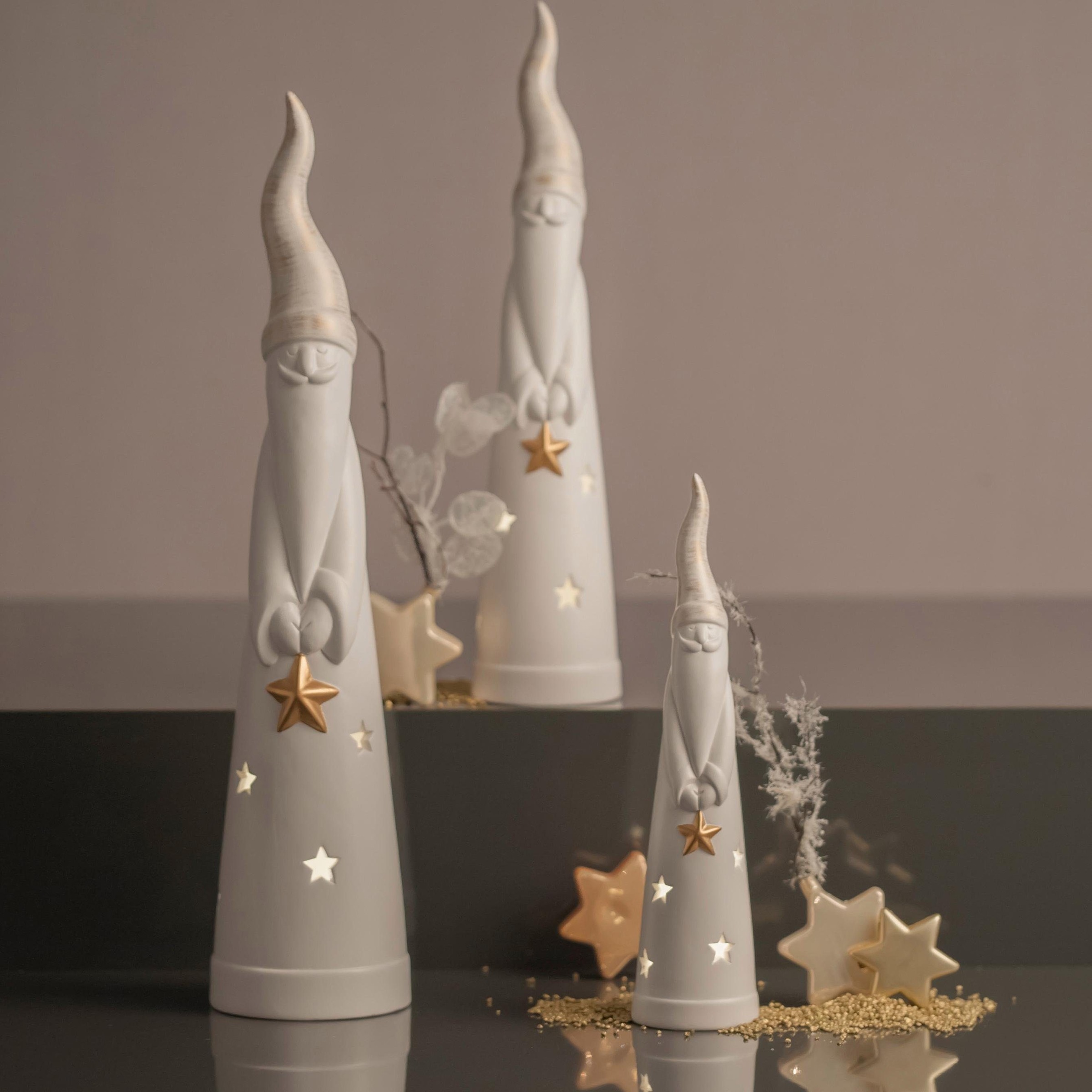 VALENTINO Wohnideen Dekofigur | Keramik aus »Santa«, BAUR LED bestellen