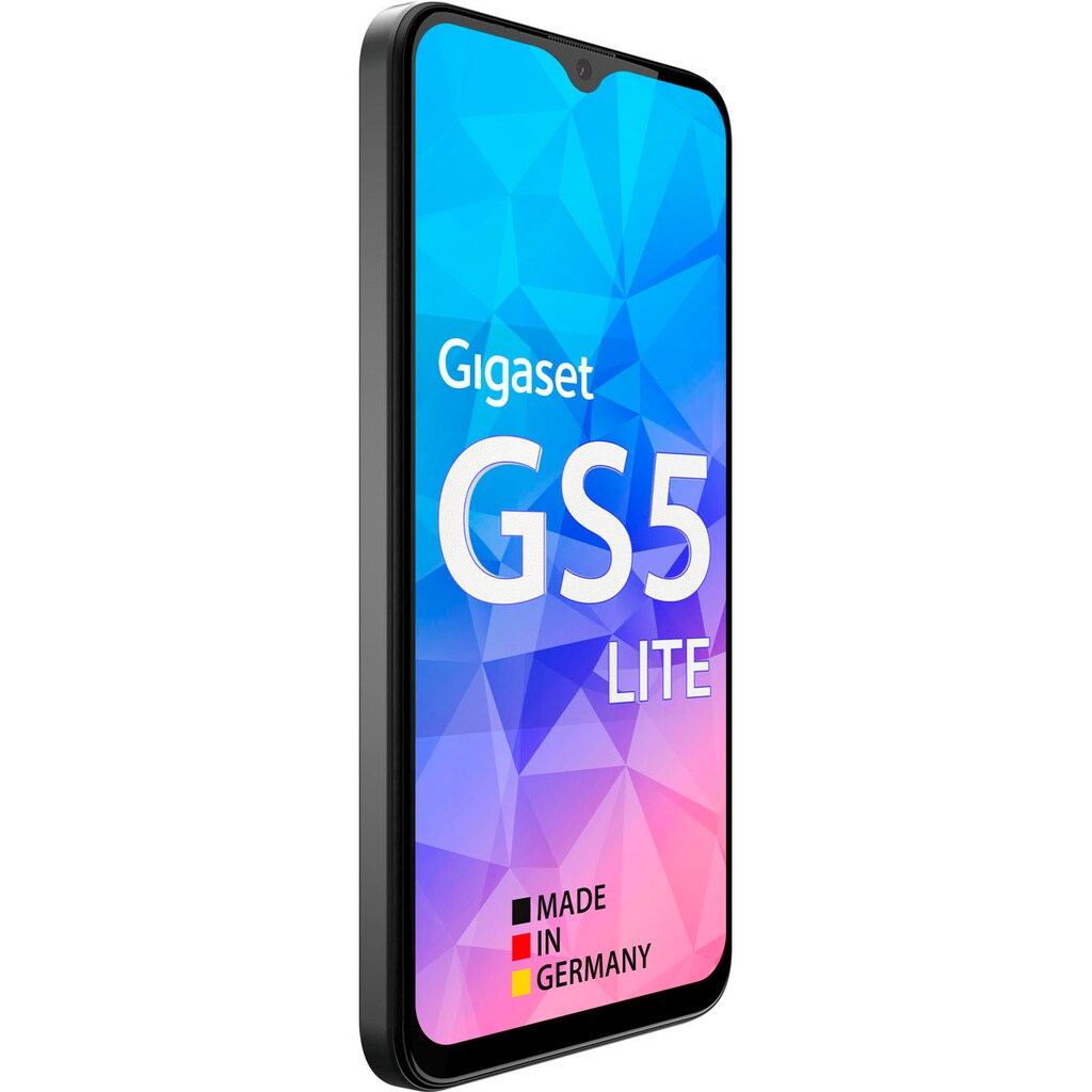 Gigaset Smartphone »GS5 LITE«, Dark Titanium Grey, 16 cm/6,3 Zoll, 64 GB Speicherplatz, 48 MP Kamera