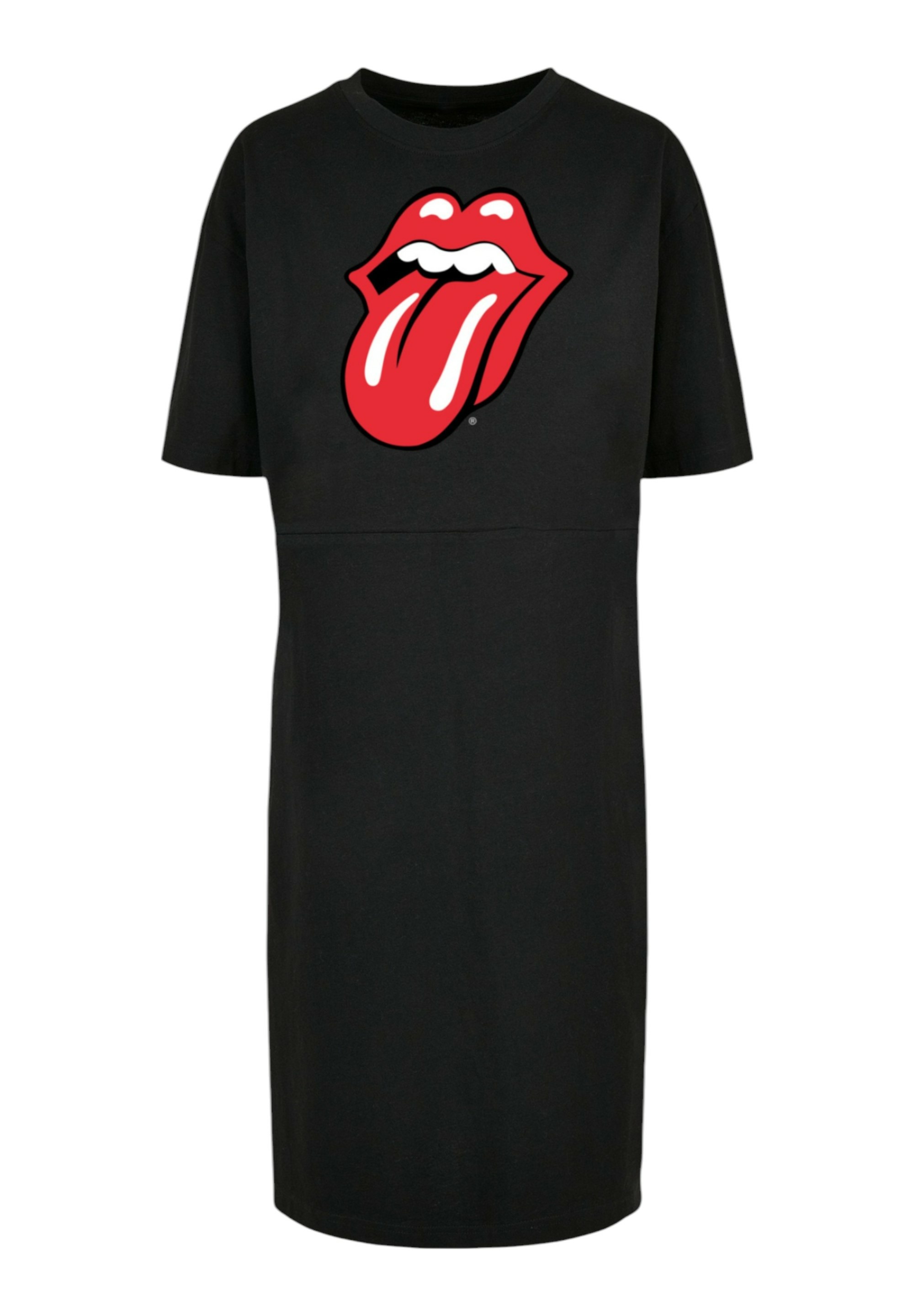 F4NT4STIC Shirtkleid "The Rolling Stones Zunge" Ohne Taschen Premium Qualit günstig online kaufen