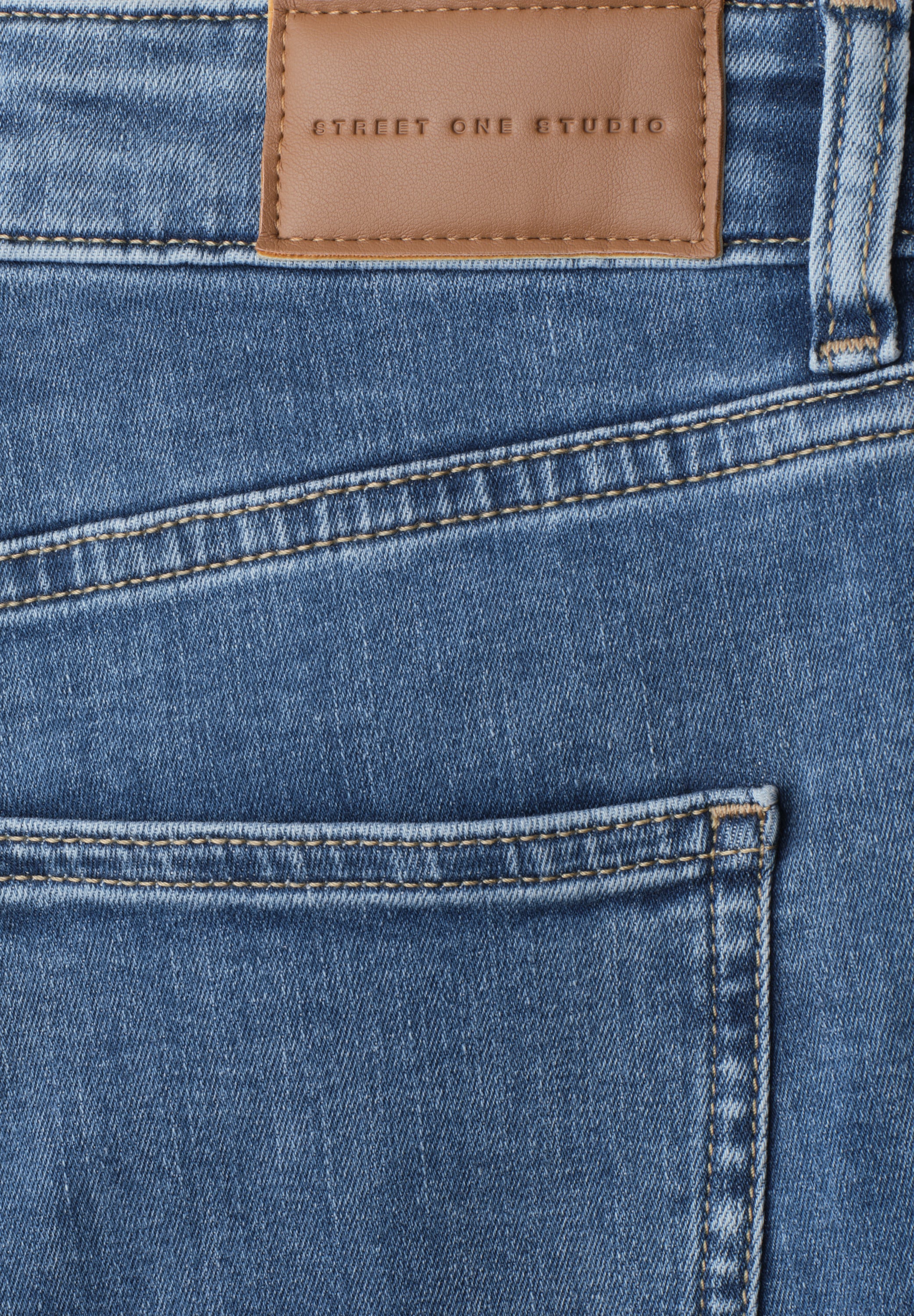 STREET ONE STUDIO Skinny-fit-Jeans 5-Pocket-Style