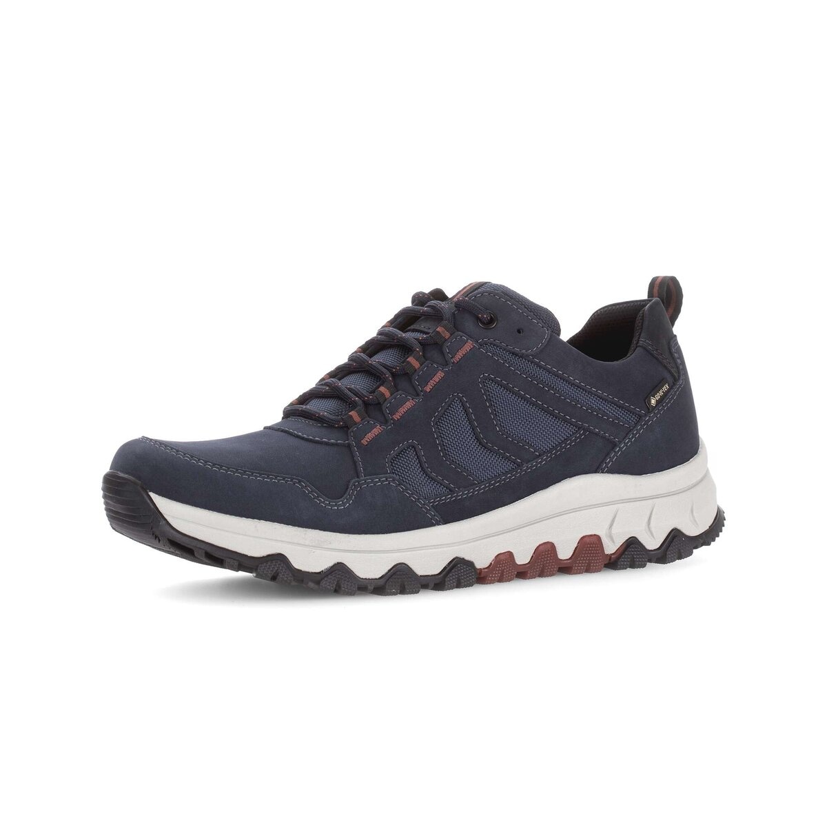 Gabor Sneaker "rollingsoft Sneaker low Materialmix Leder/Textil" günstig online kaufen