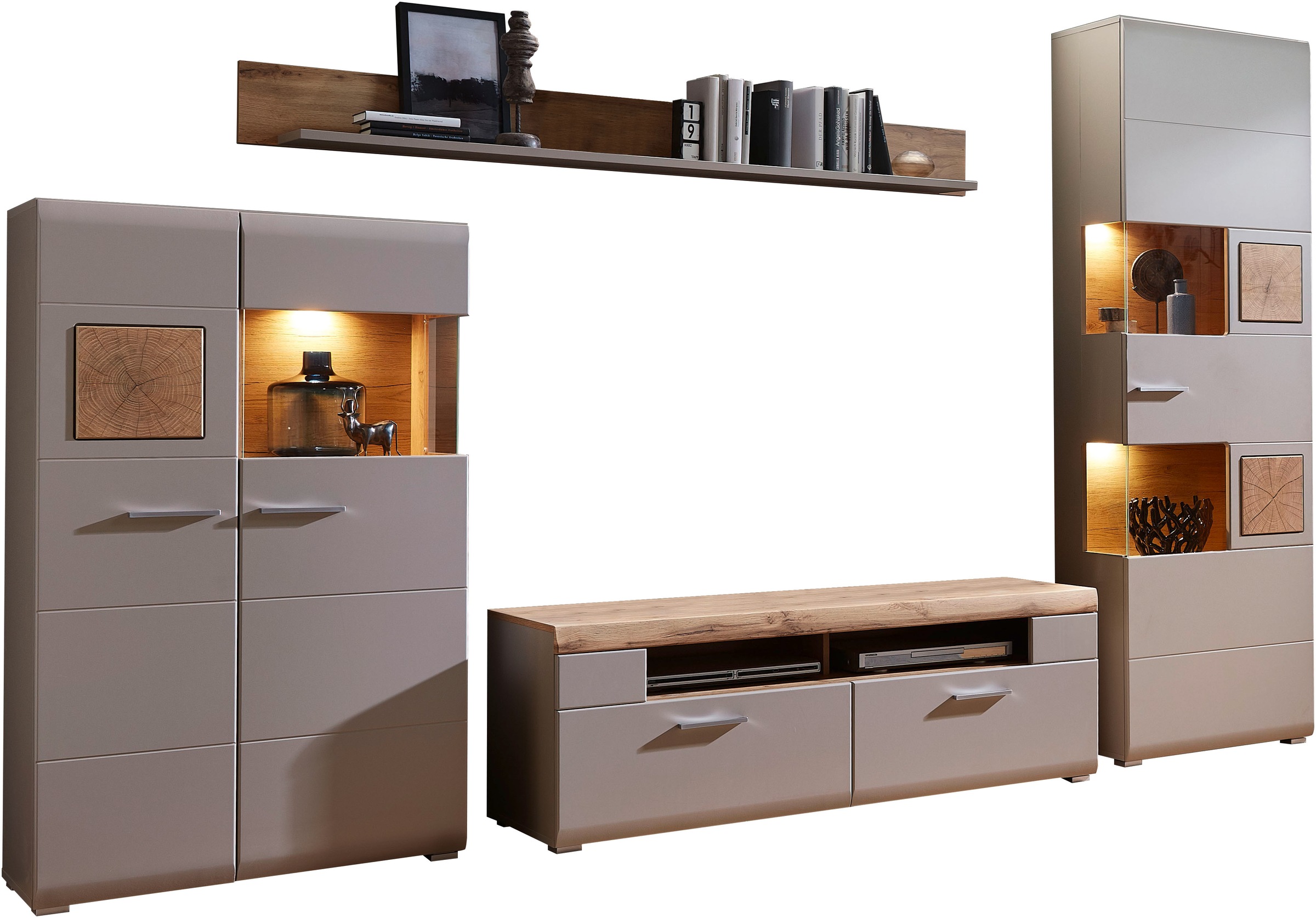 Innostyle Wohnwand "FUN PLUS II" 4 Stk. tlg. günstig online kaufen