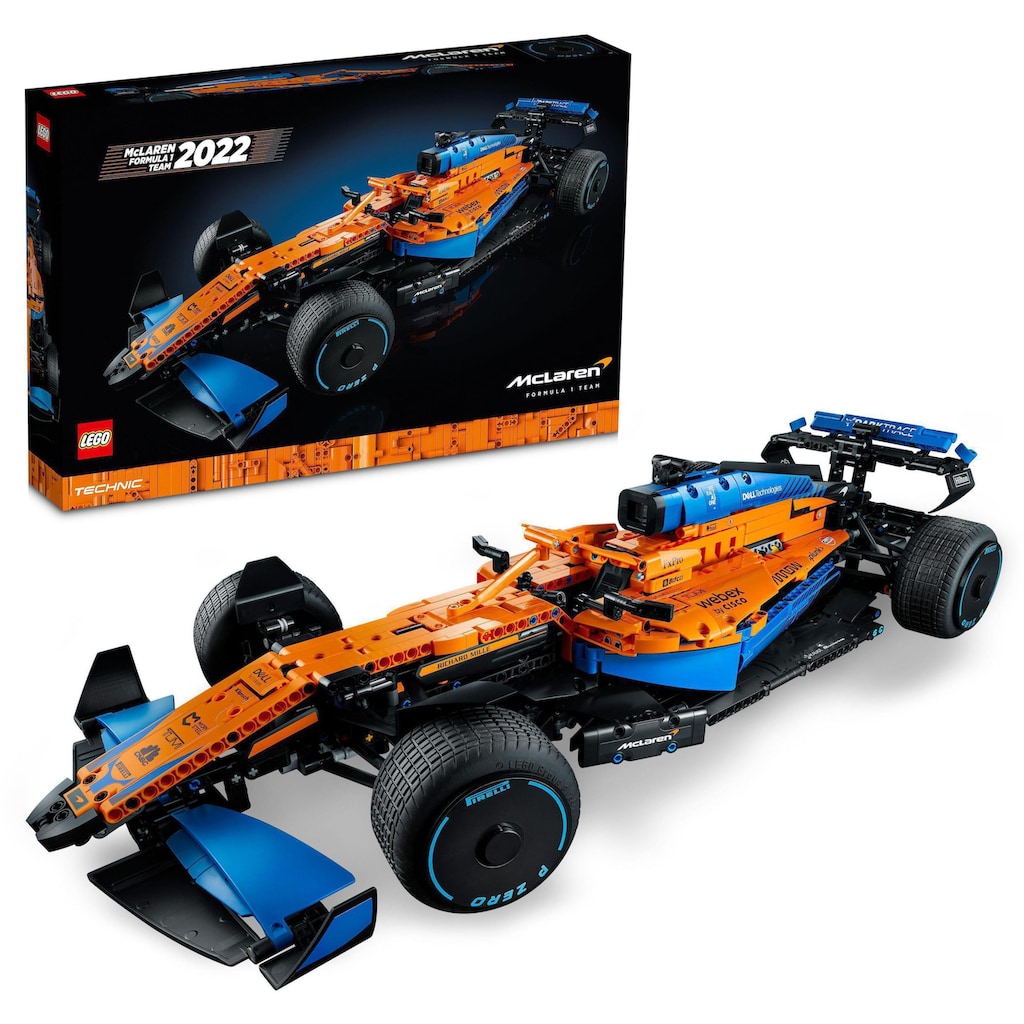 LEGO® Konstruktionsspielsteine »McLaren Formel 1™ Rennwagen (42141), LEGO® Technic«, (1432 St.)