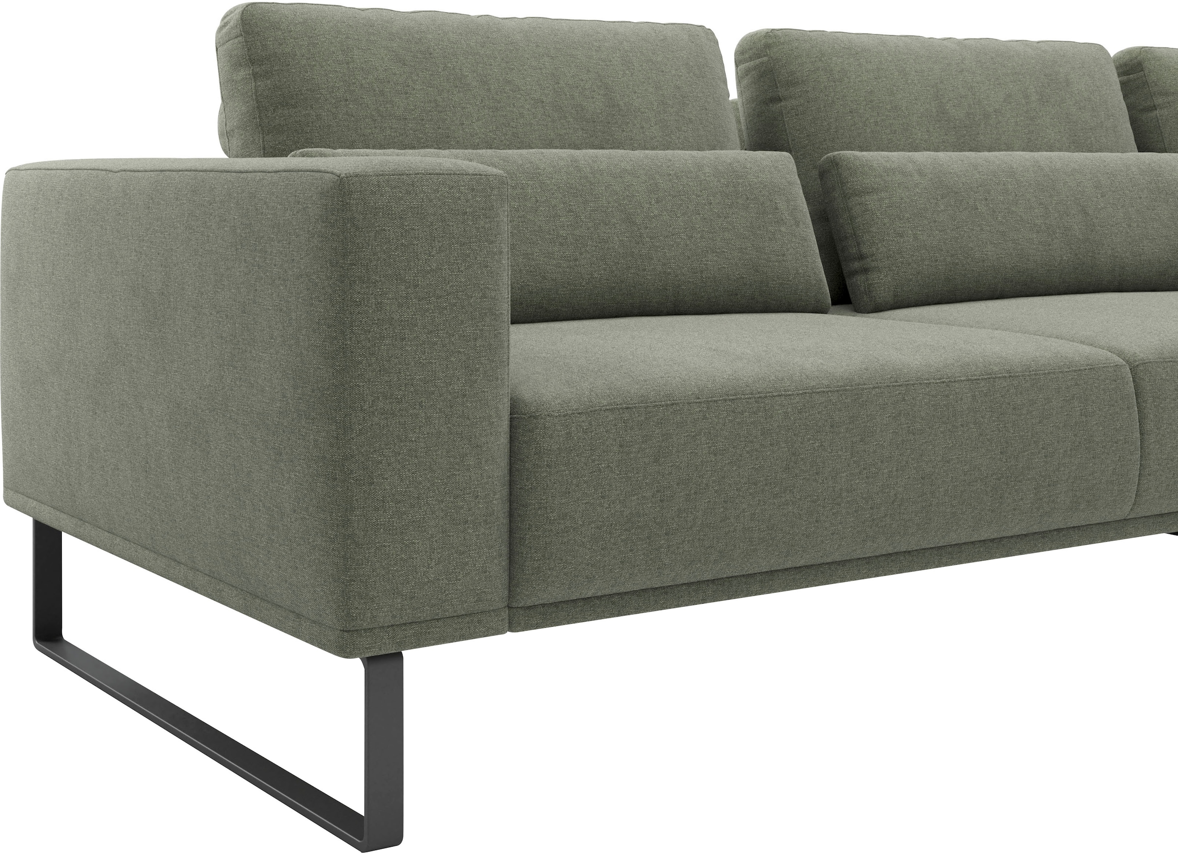 Musterring Ecksofa »JUSTB! PM100, stilvoller Lounge-Komfort von Musterring« Kollektion Bettina Zimmermann, optionaler Sitzvorzug & Fuß-Auswahl