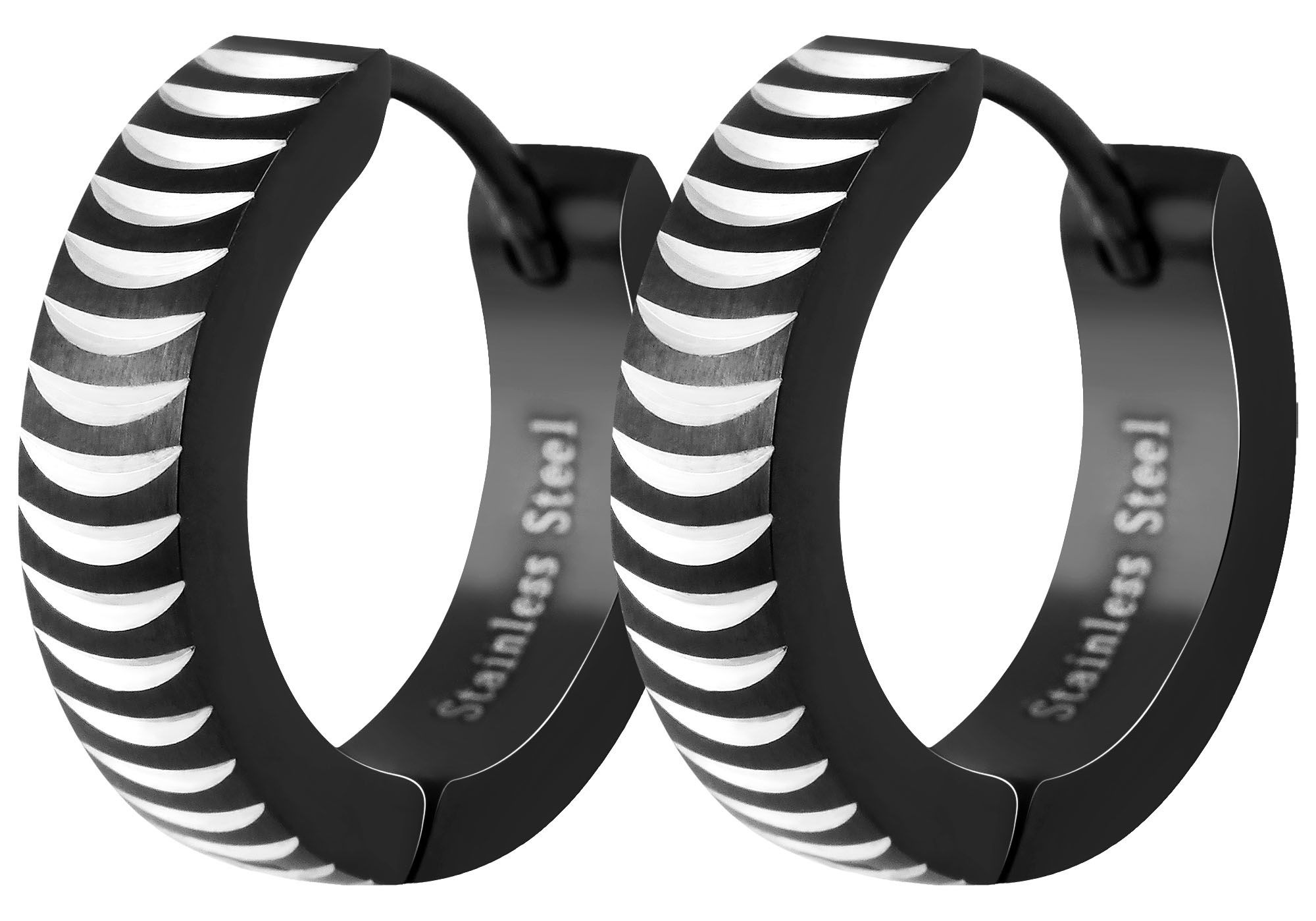 Adelia´s Klappcreolen "Damen Ohrringe – Klappcreole aus Edelstahl" Ideal al günstig online kaufen