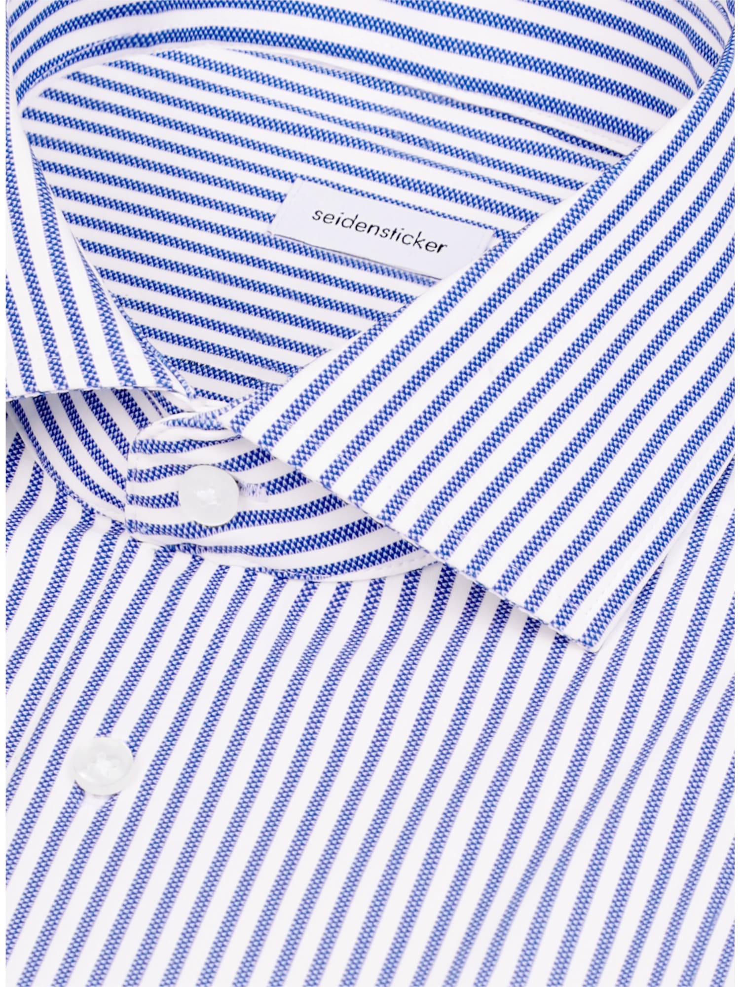 seidensticker Businesshemd »Schwarze Rose« Slim 1/1 Kentkragen Druck