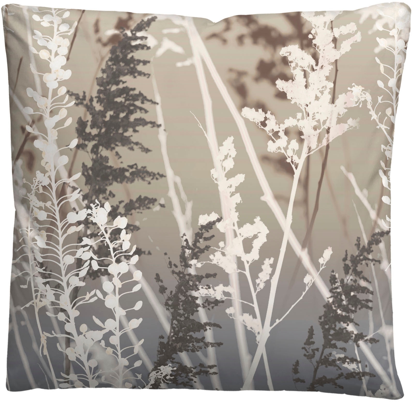 Biberna Bettwäsche »0004103« 2 Stk. tlg. wohlig warm + weich, pflegeleicht, 100% Baumwolle, Reißverschluss