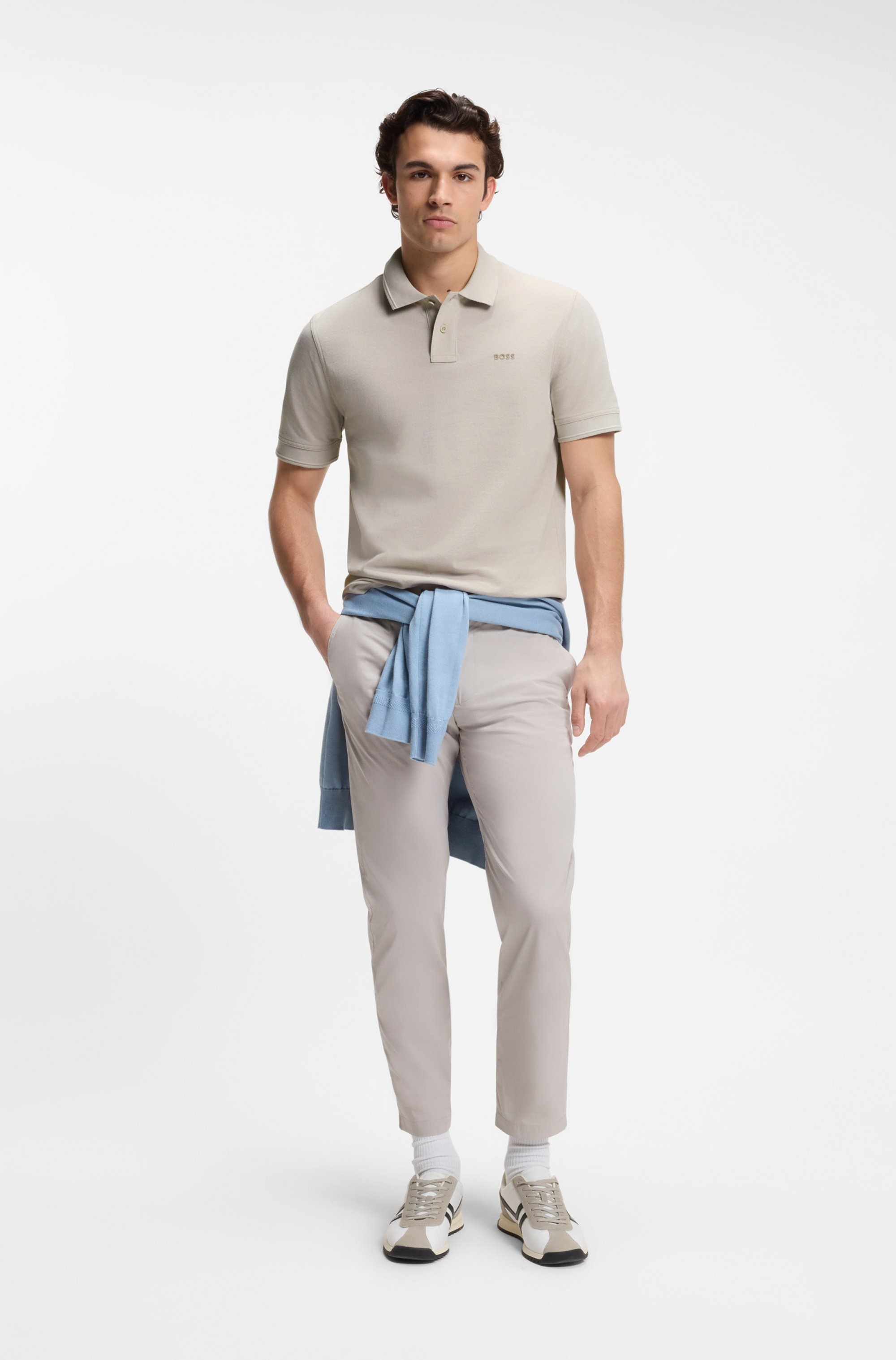 Thumbnail - BOSS ORANGE Poloshirt "Prime" mit Polokragen