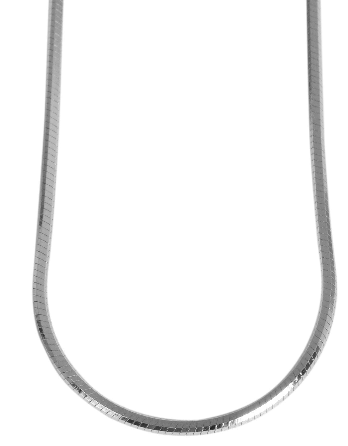 Adelia´s Kette ohne Anhänger »Damen Halskette – Schlangenkette aus 925 Silber 60 cm« Zum Verschenken – passend für viele Anlässe