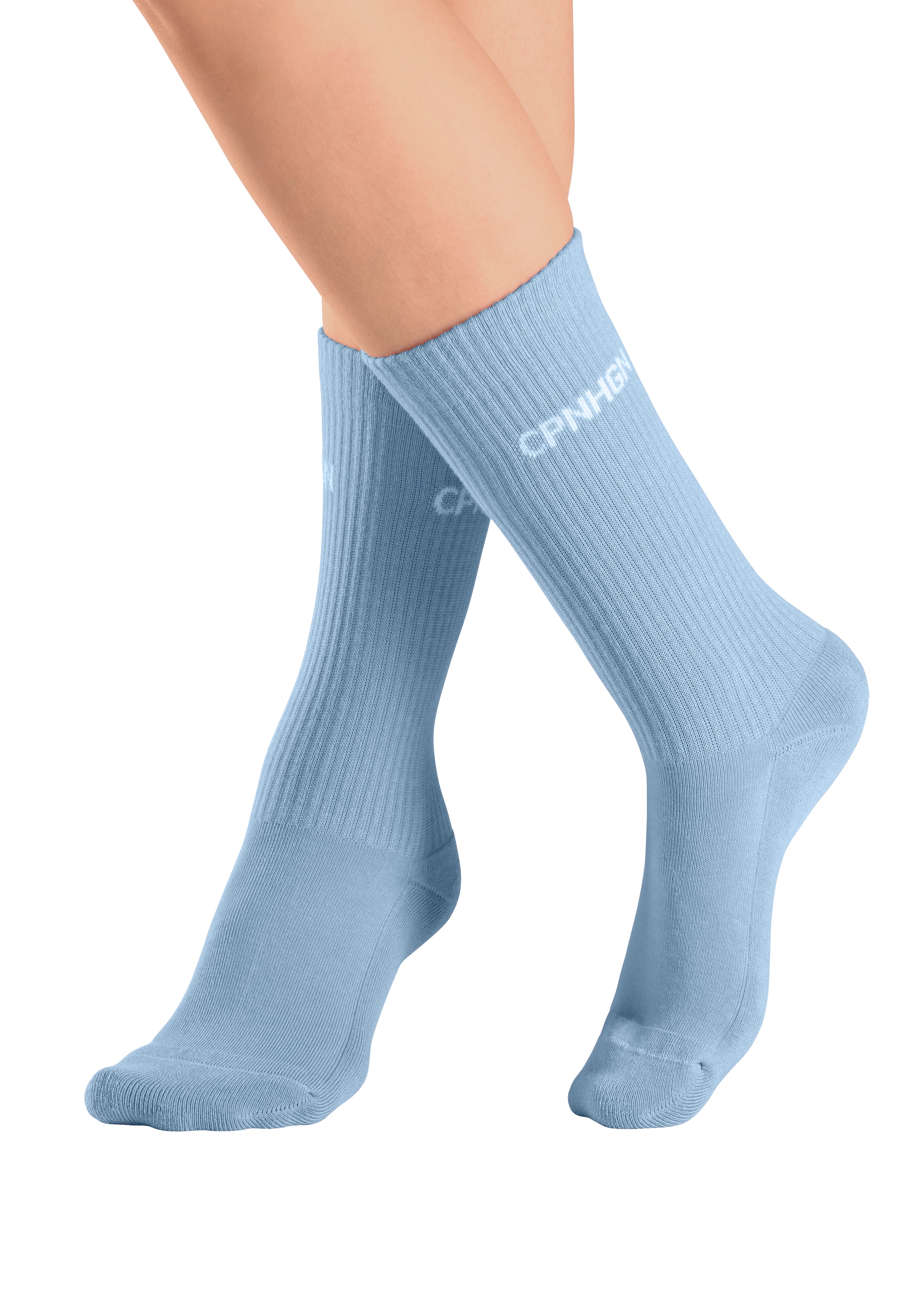 Copenhagen Studios Tennissocken, (Packung, 3 Paar), mit Halbfußfrottee