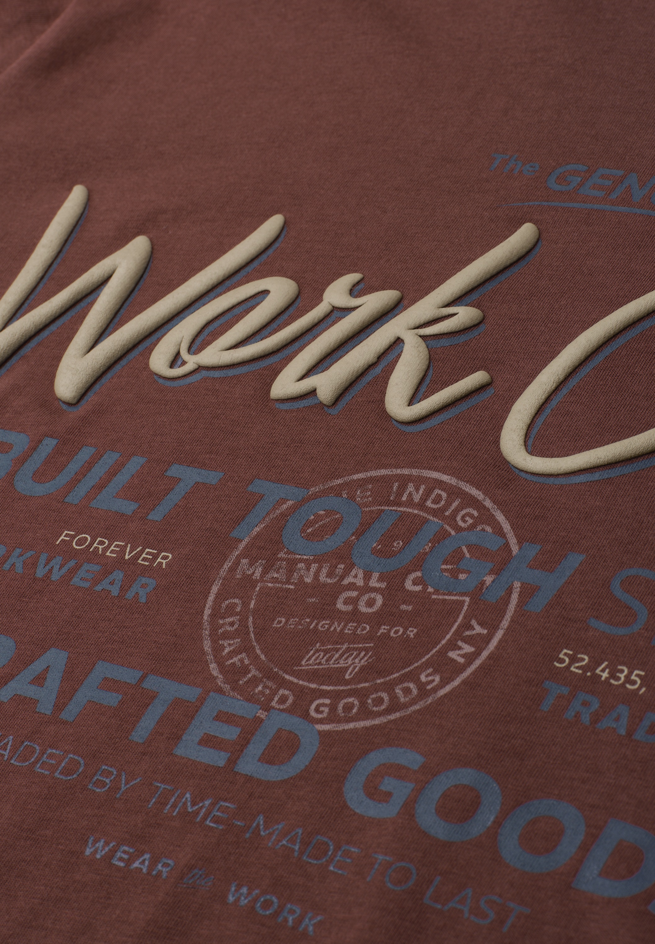 STREET ONE MEN T-Shirt aus reiner Baumwolle
