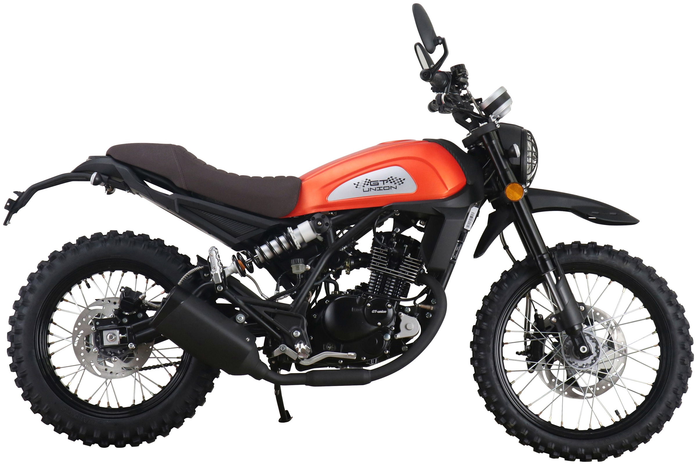 GT UNION Motorrad »Dakar 125«, 125 cm³, 95 km/h, Euro 5, 11 PS, orange