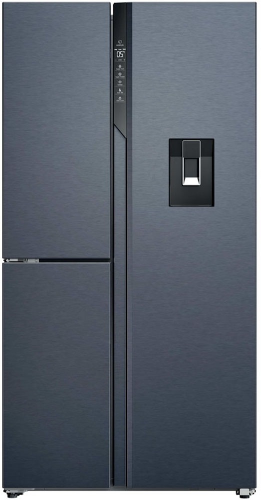 Haier Multi Door SBS 3D »HSPR79F18DWMB« 177,5 cm hoch 90,5 cm breit Humidity Zone: Obst, Gemüse und Salat 2x länger frisch halten