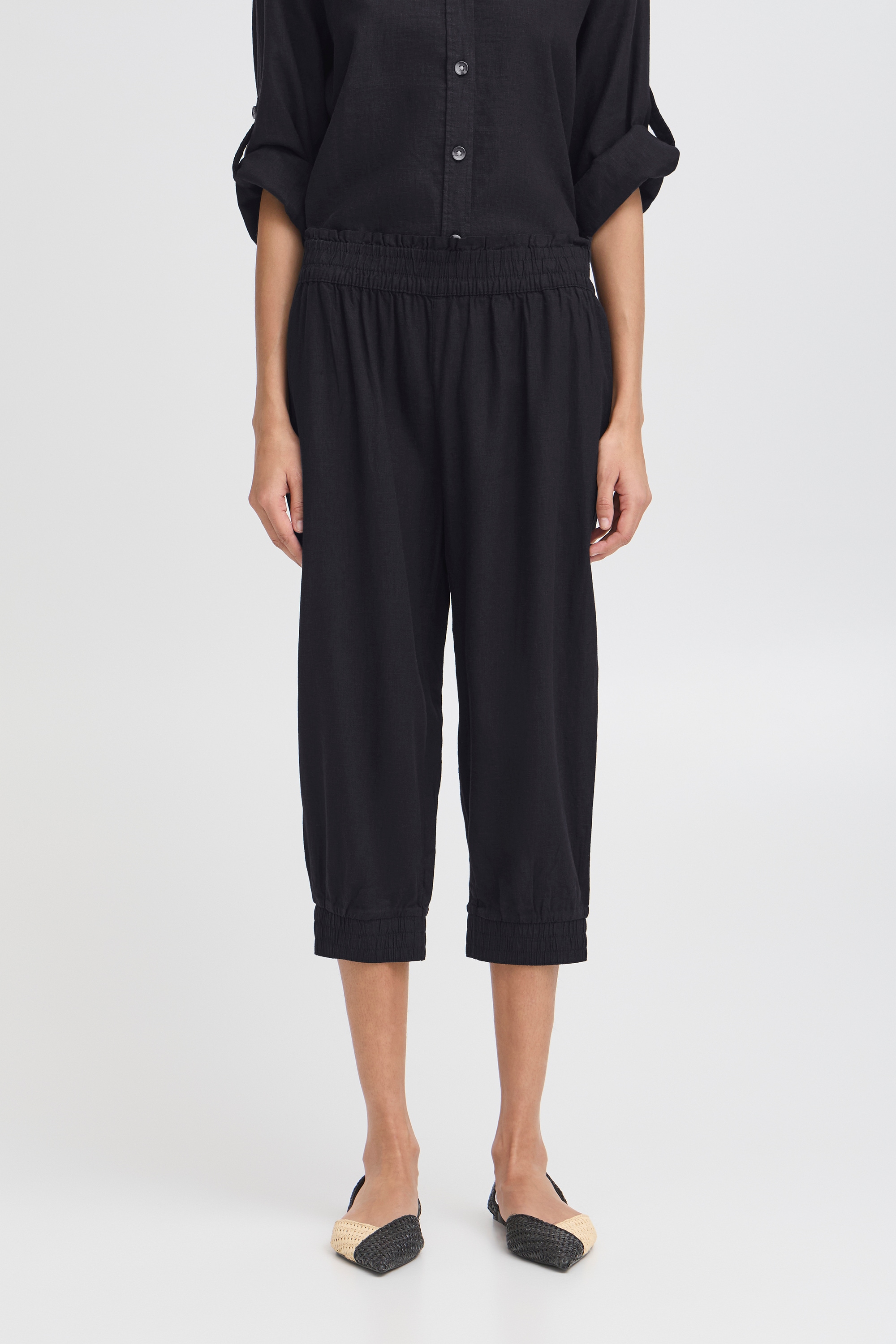 b.young Caprihose »Damen Capri BYFALAKKA«