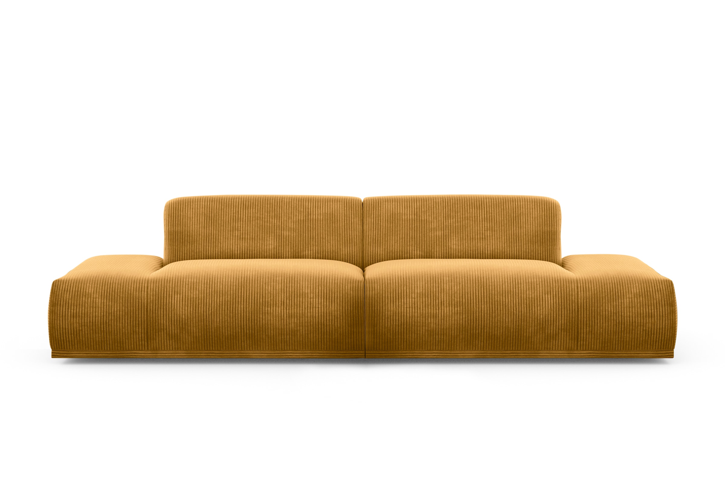 TRENDMANUFAKTUR Big-Sofa »Braga, toller Sitzkomfort, Designsofa«, in moderner Optik, mit hochwertigem Kaltschaum