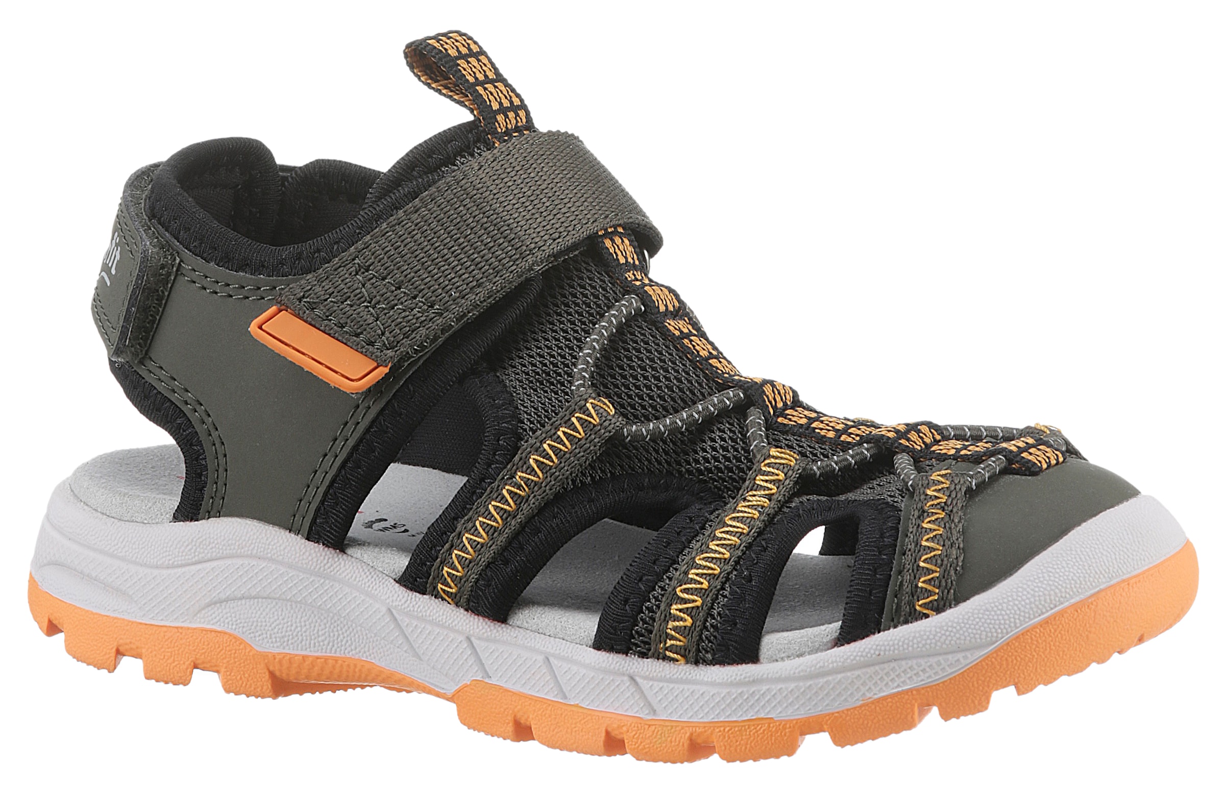 Superfit Sandale "TORNADO LIGHT WMS: Mittel", Sommerschuh, Klettschuh, Sandalette, mit geschütztem Zehenbereich