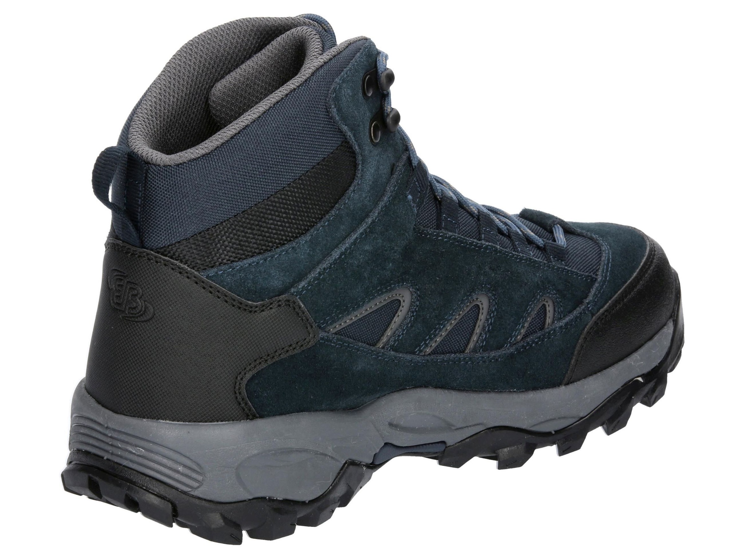 Trekkingschuh BRÜTTING "Trekkingstiefel Nevada", Herren, Gr. 39, blau, Veloursleder, Schuhe Trekkingschuh 3