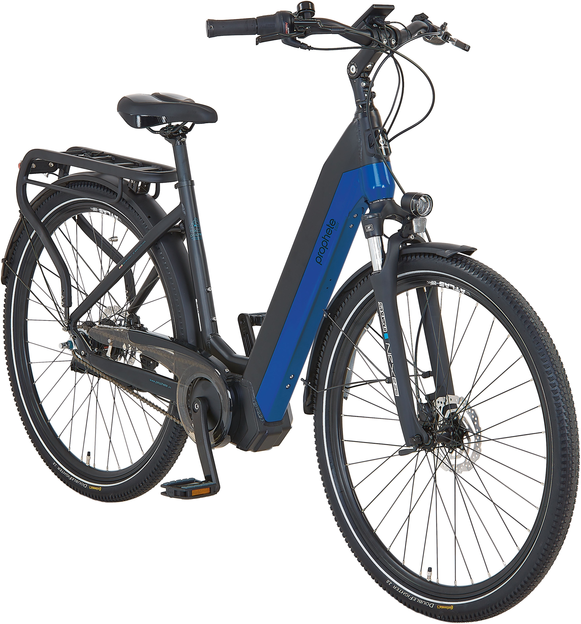 Prophete E-Bike »Geniesser eSUV«, 7 Gang, Shimano, Nexus, Mittelmotor 250 W, Pedelec, Elektrofahrrad für Damen u. Herren, Cityrad