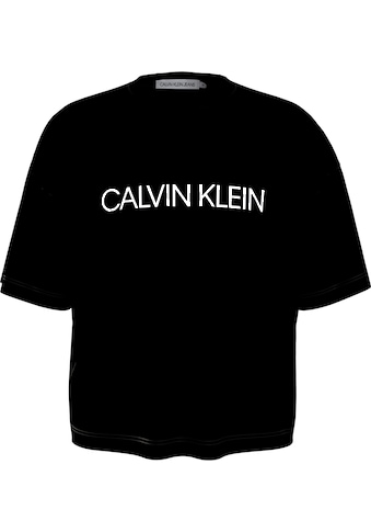 Calvin Klein Jeans T-Shirt »INSTITUTIONAL LOGO BOXY« kaufen