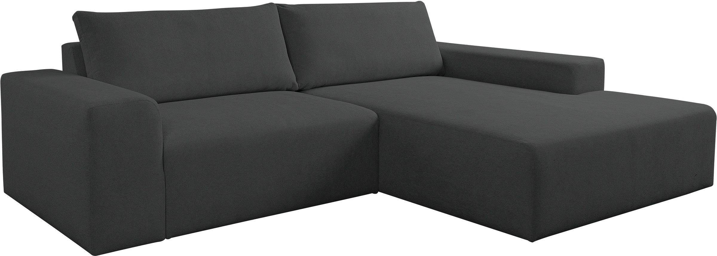 WERK2 Ecksofa »Rio, elegant und bequem, Breite 262cm, L-Form«, Puristisches Design mit maximalem Komfort