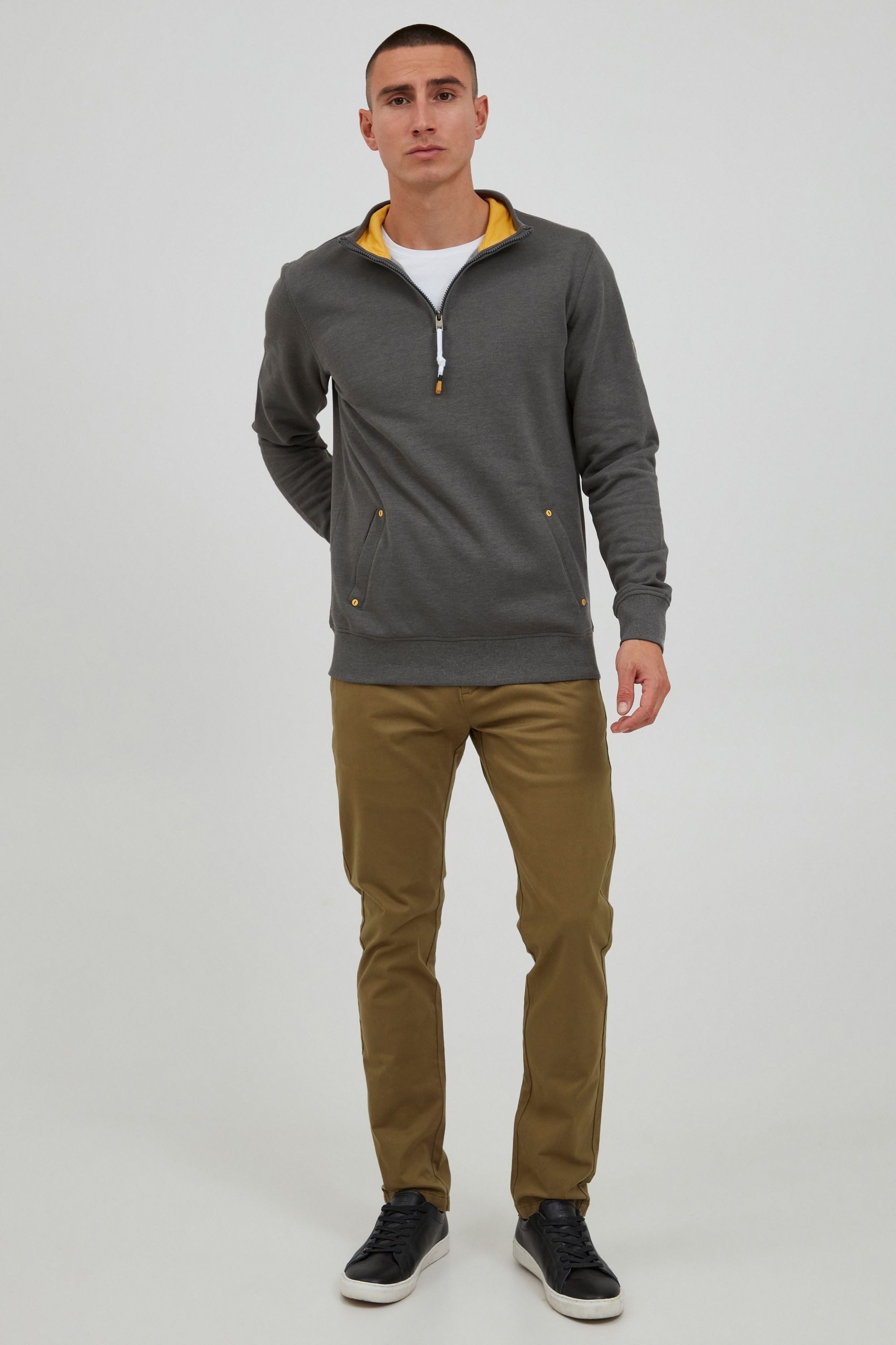 !Solid Longpullover »Sweatshirtpullover SDKaran«