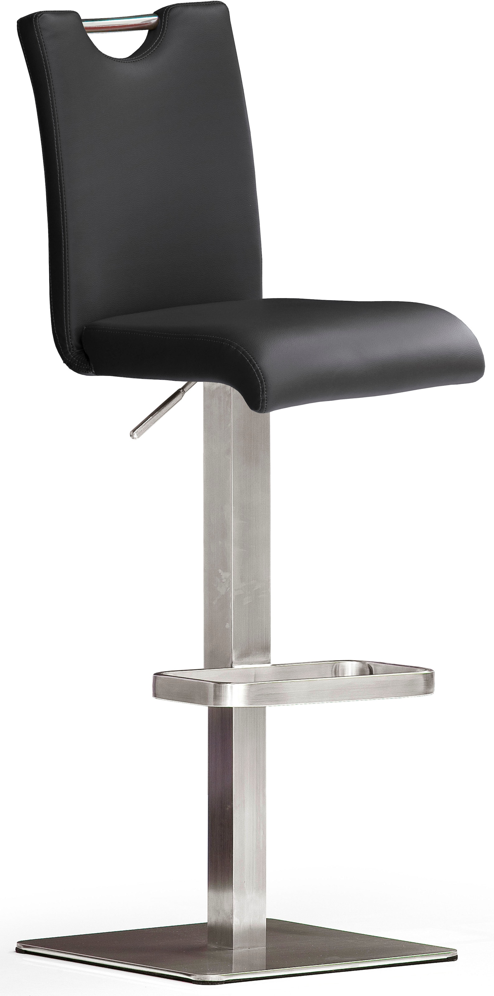 MCA furniture Bistrostuhl "BARBECOOL", mit Rückenlehne, Bodenplatte eckig, günstig online kaufen
