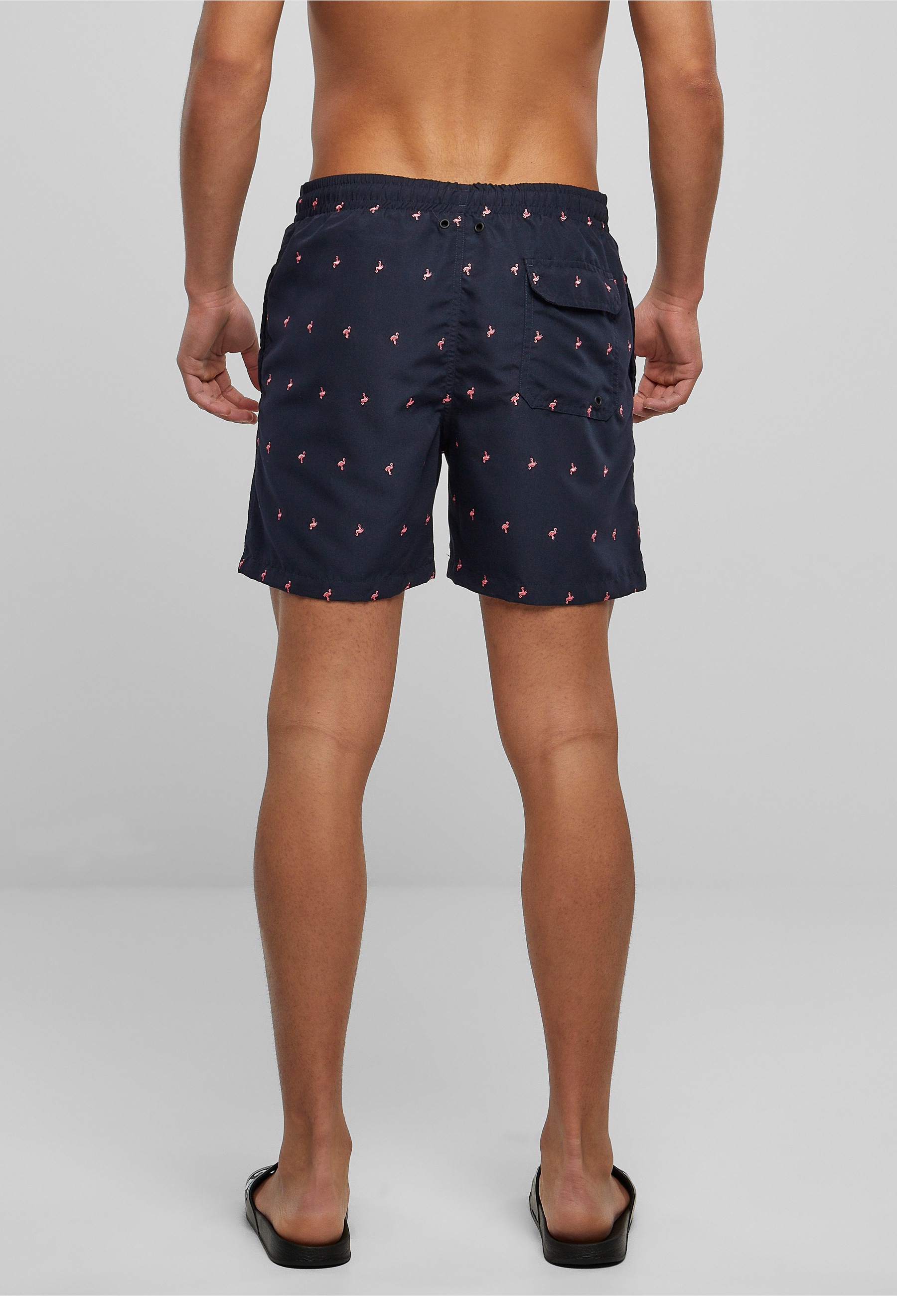 URBAN CLASSICS Badeshorts "Urban Classics Herren Embroidery Swim Shorts" günstig online kaufen