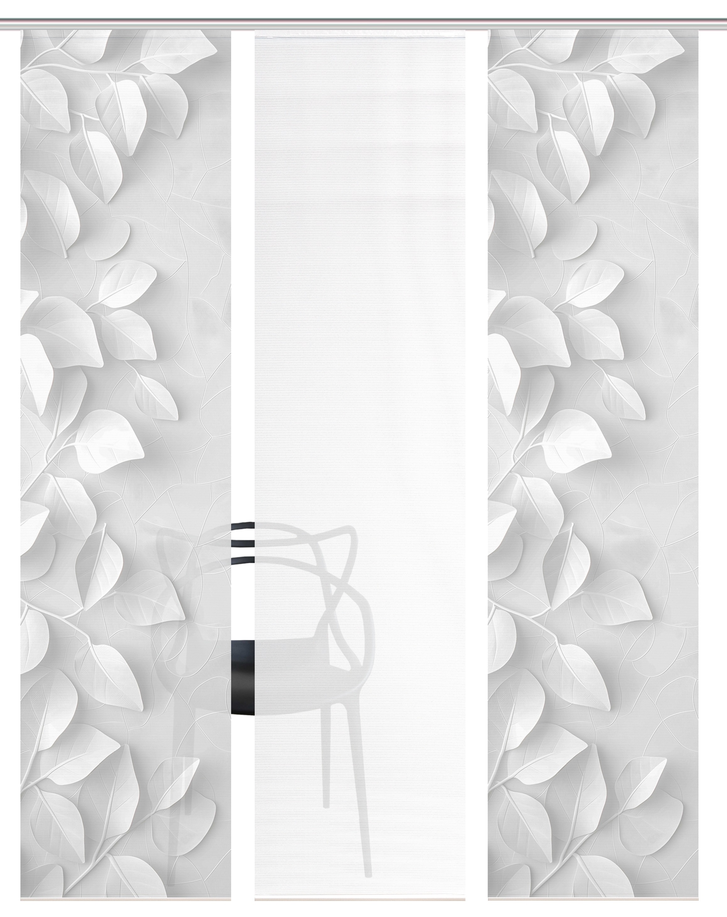 Vision S Schiebegardine "RIXA" Paneelwagen 3 Stk. tlg. Schiebevorhang,Bambu günstig online kaufen