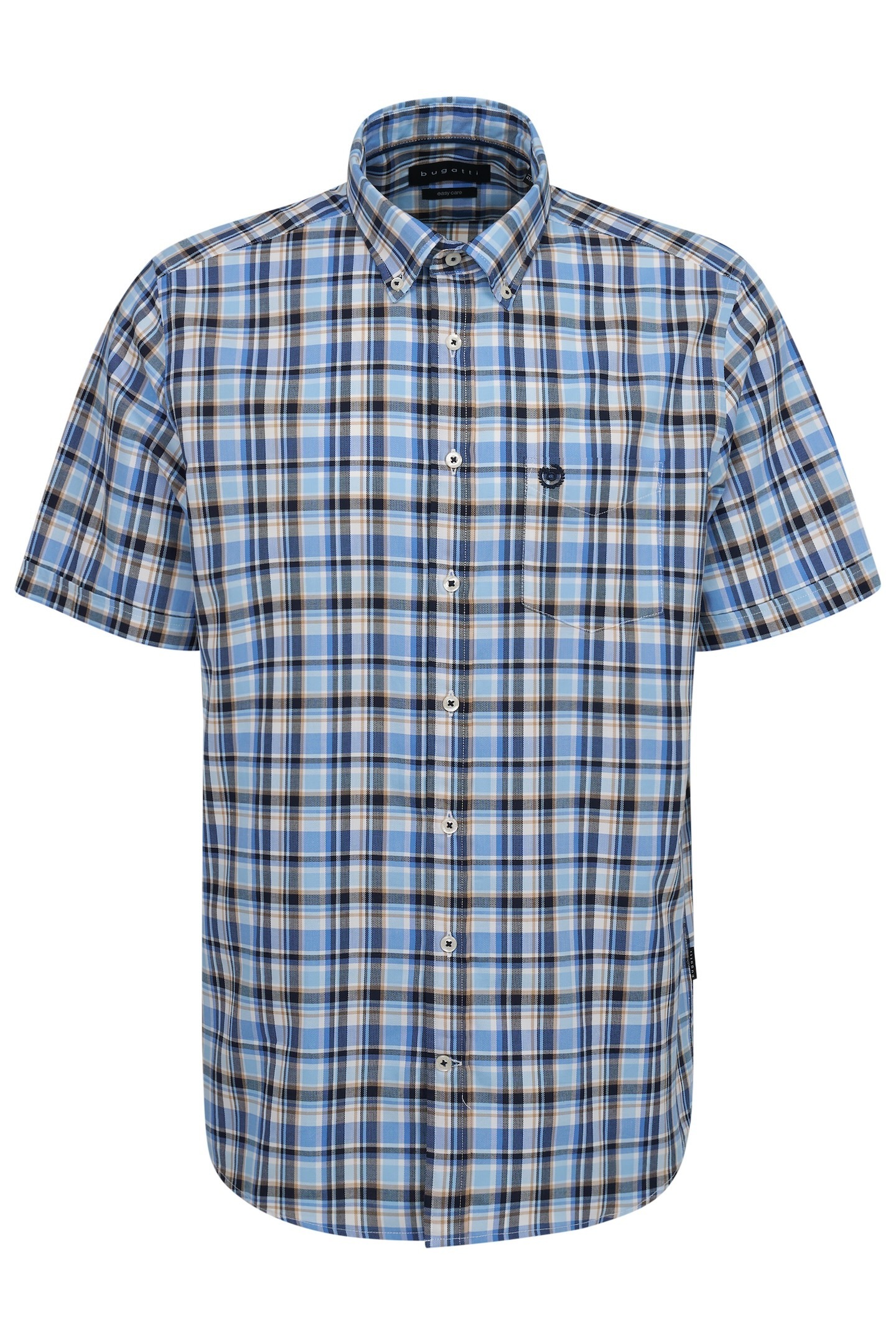 Thumbnail - bugatti Kurzarmhemd, mit Karo-Muster