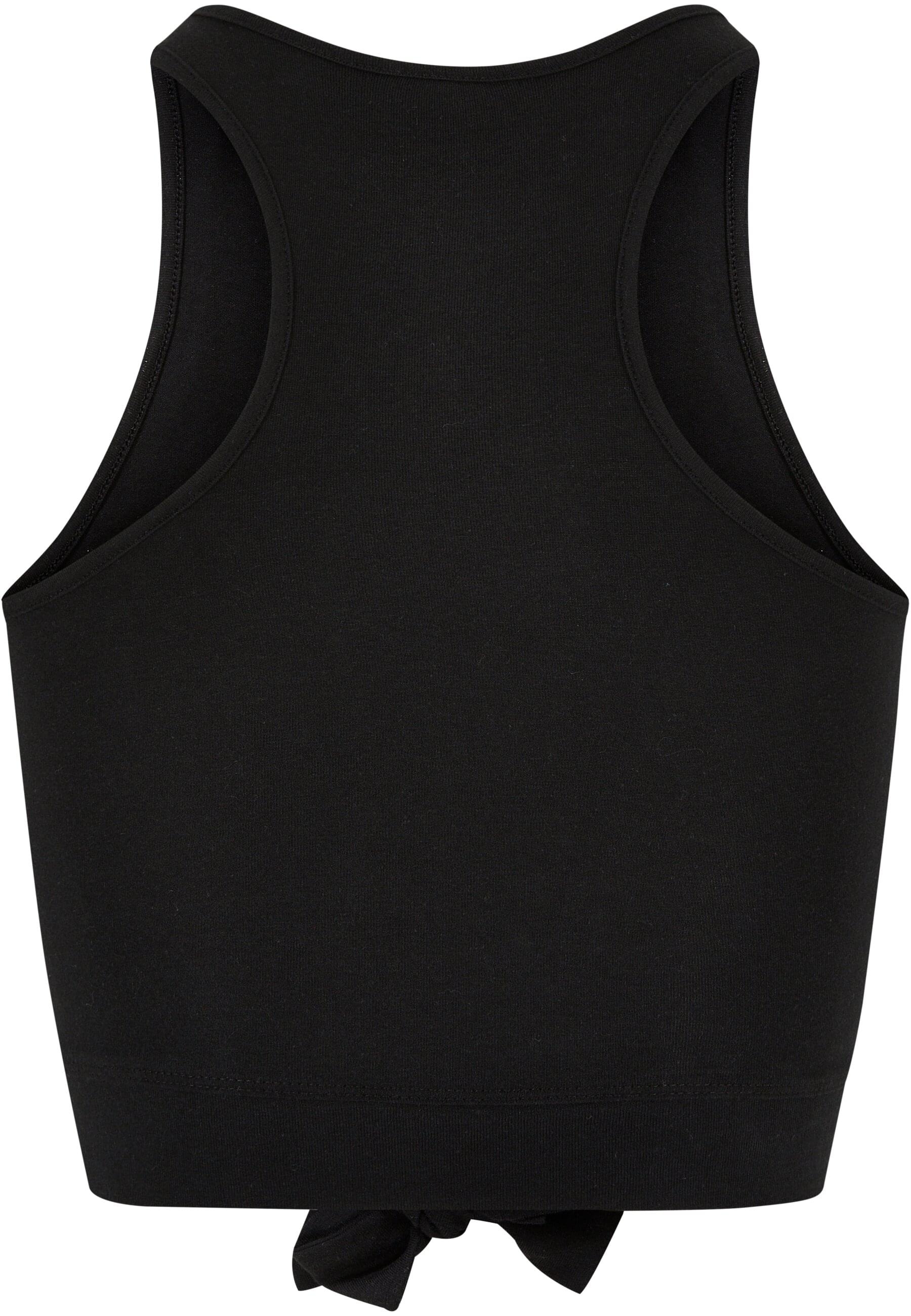 URBAN CLASSICS Muskelshirt "Urban Classics Damen Ladies Cropped Knot Top" 1 günstig online kaufen