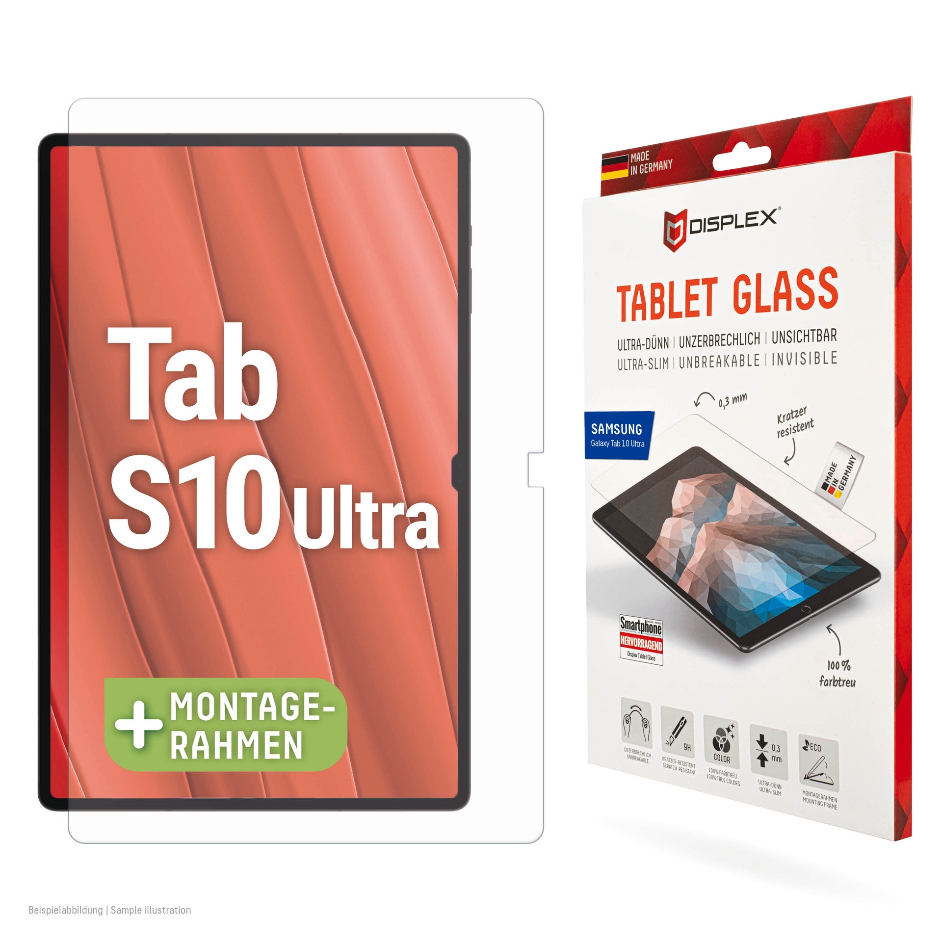 Displex Displayschutzglas »Tablet Glass« Displ...