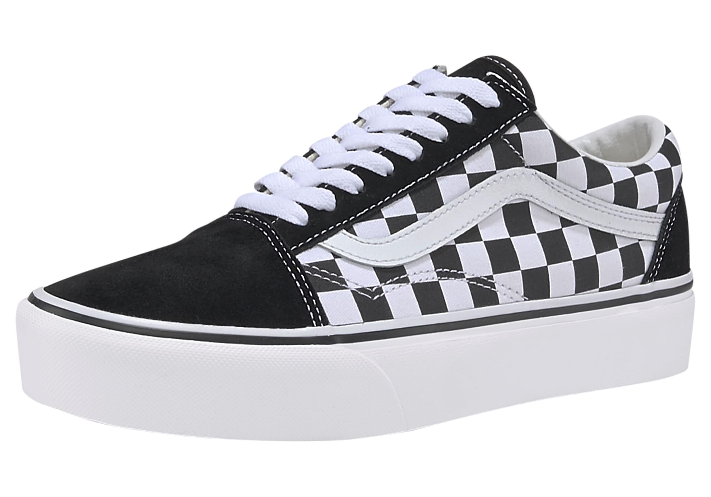 Vans Plateausneaker Old Skool Platform Checkerboard BAUR