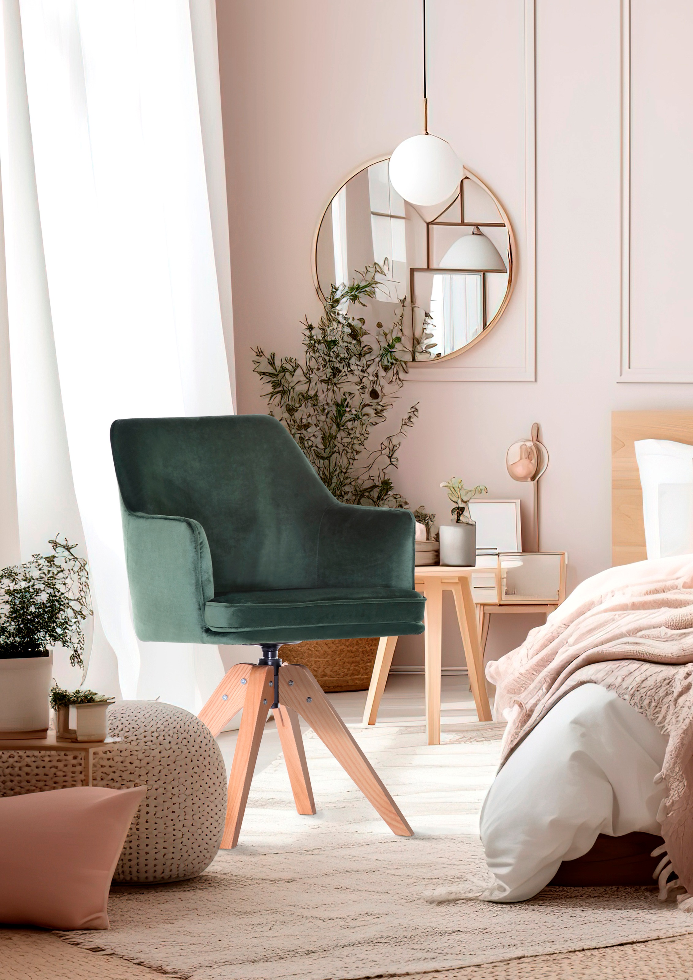 Gutmann Factory () mit Massivholzbeinen Eiche günstig online kaufen