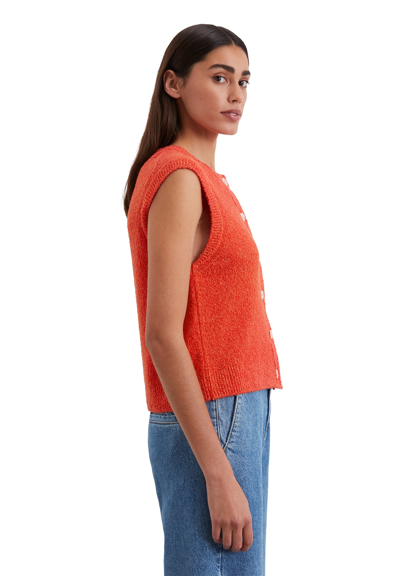 Marc O'Polo Strickweste »aus Bouclé-Garn«