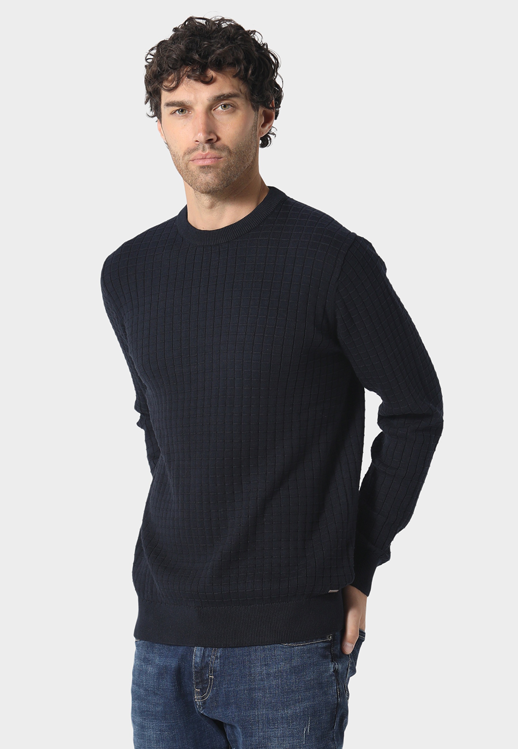883Police Rundhalspullover »883 Police WESTBROOK« 1 Stk.
