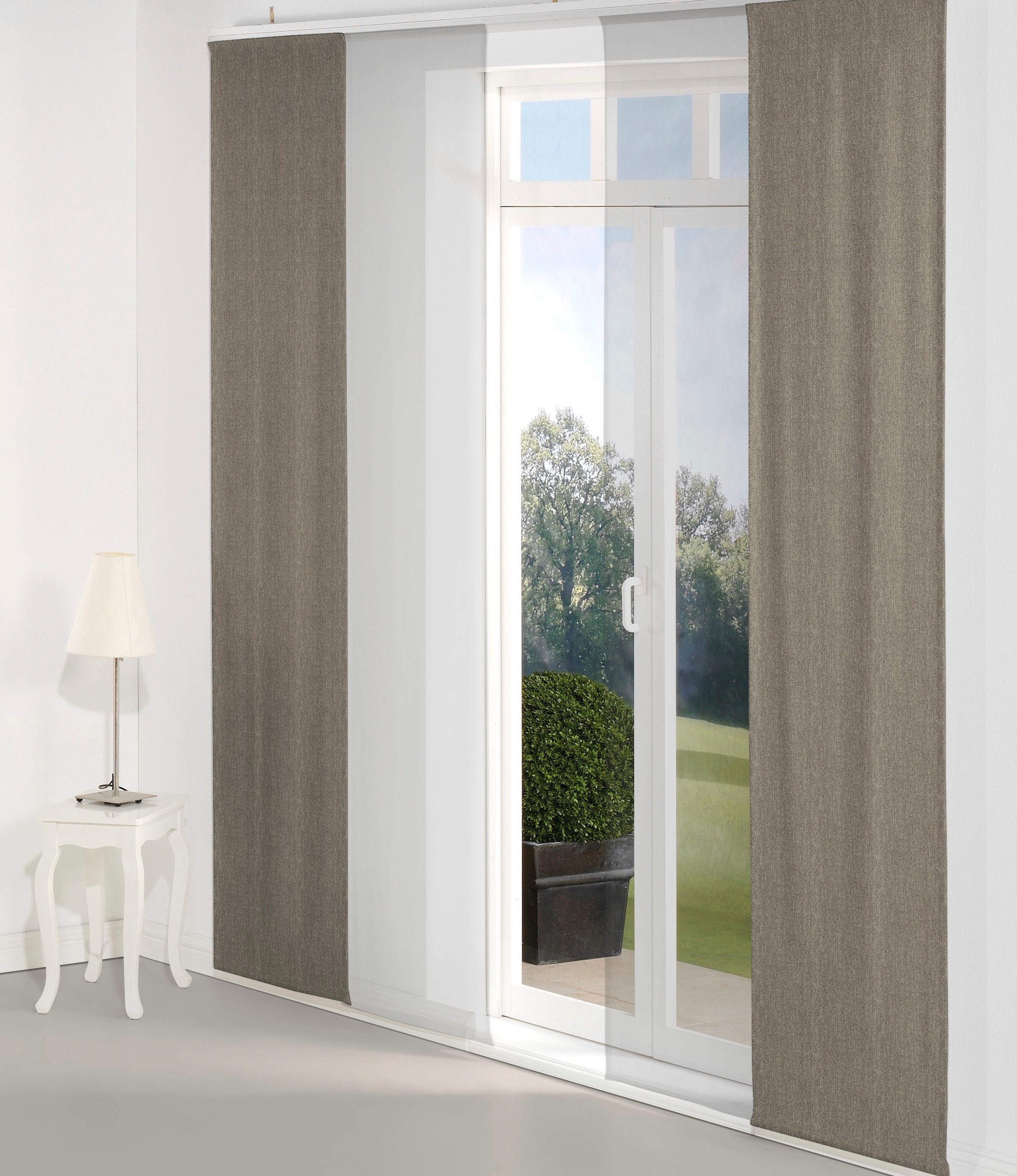 Wirth Schiebegardine "Torbole" Paneelwagen 1 Stk. tlg. günstig online kaufen