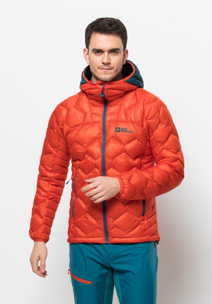 Jack Wolfskin Daunenjacke "ALPSPITZE DOWN HOODY M", mit Kapuze