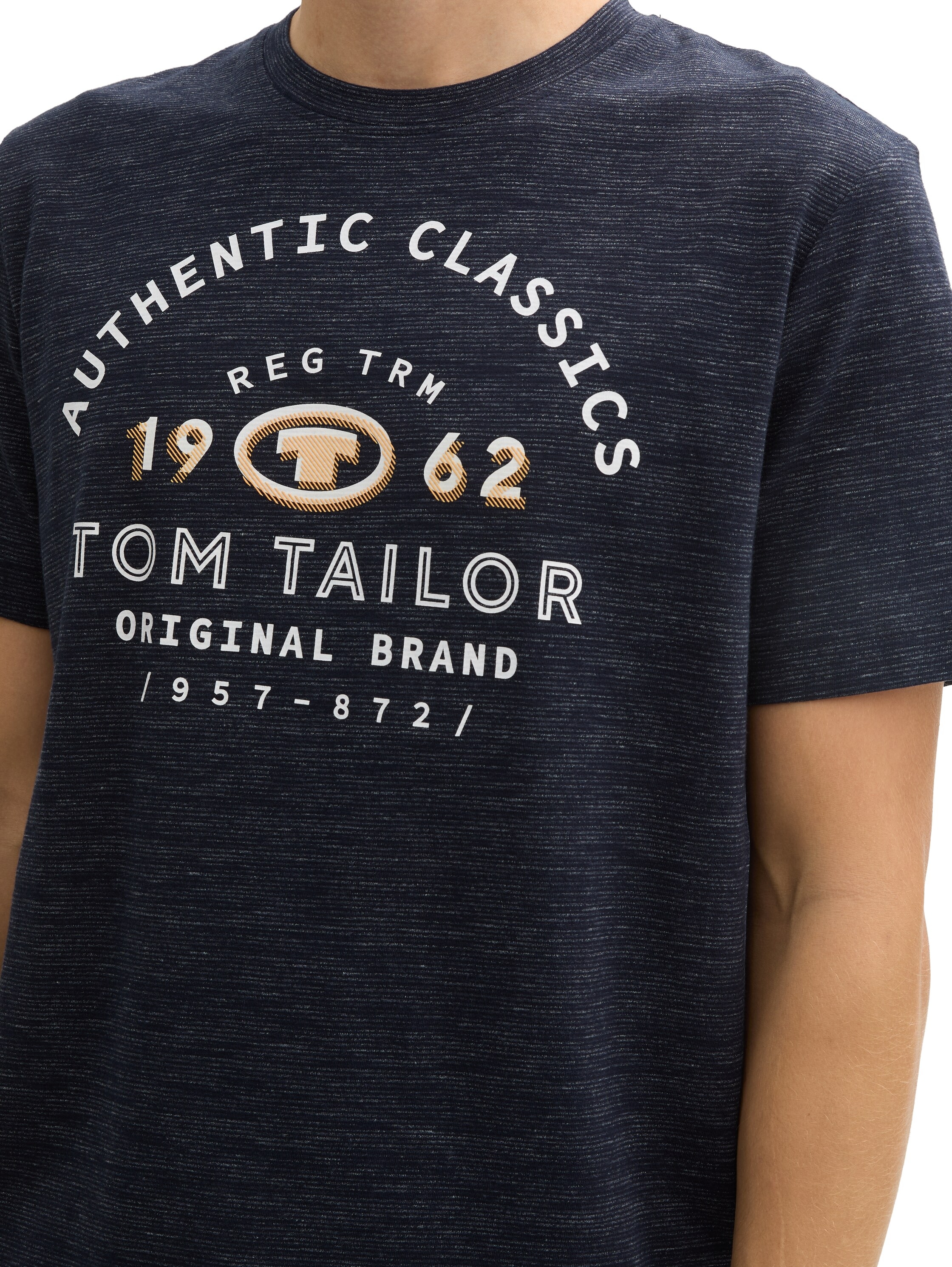 TOM TAILOR T-Shirt, mit Logo Print