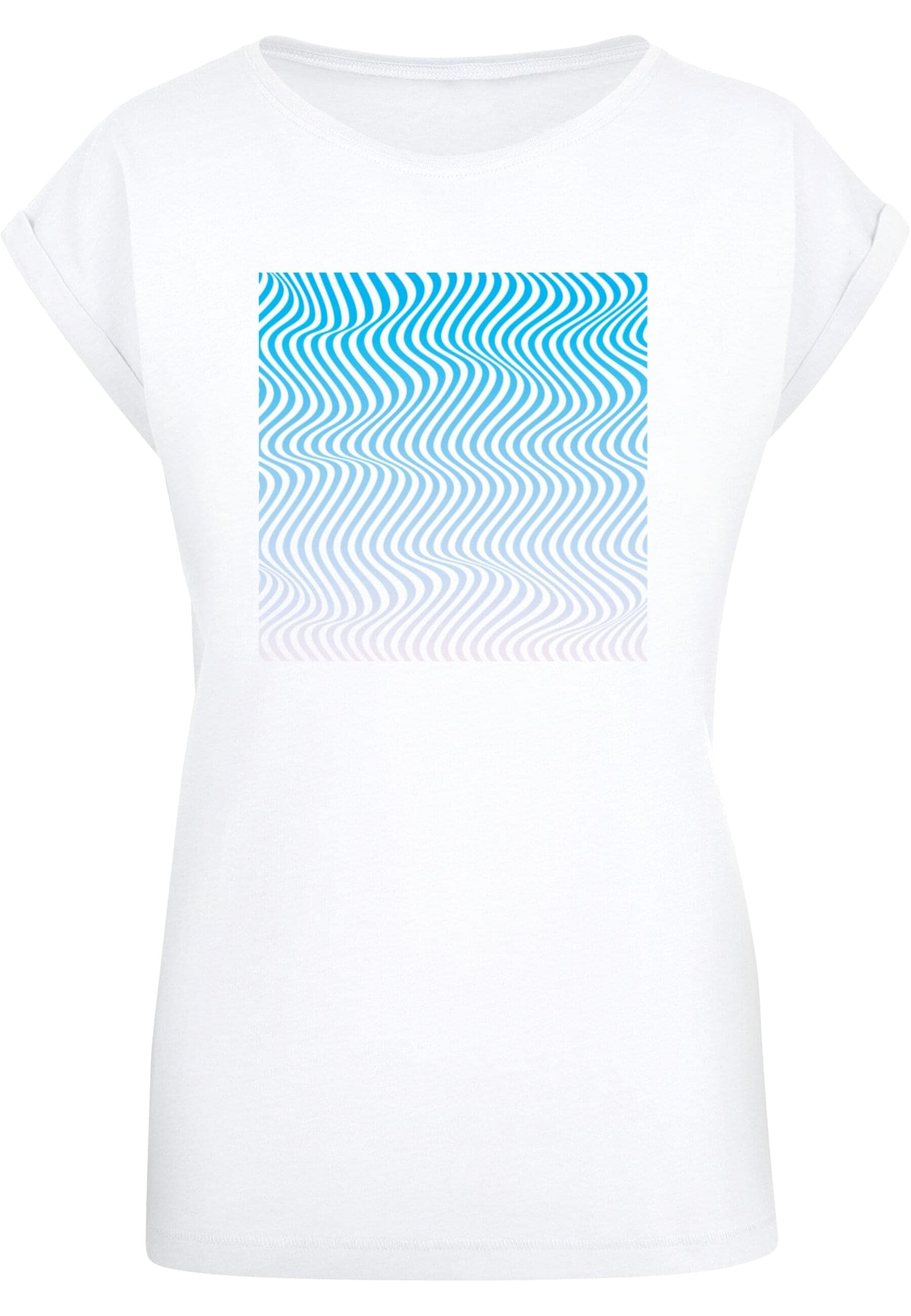 T-Shirt »Merchcode Damen Ladies Summer - Wavy Pattern T-Shirt«