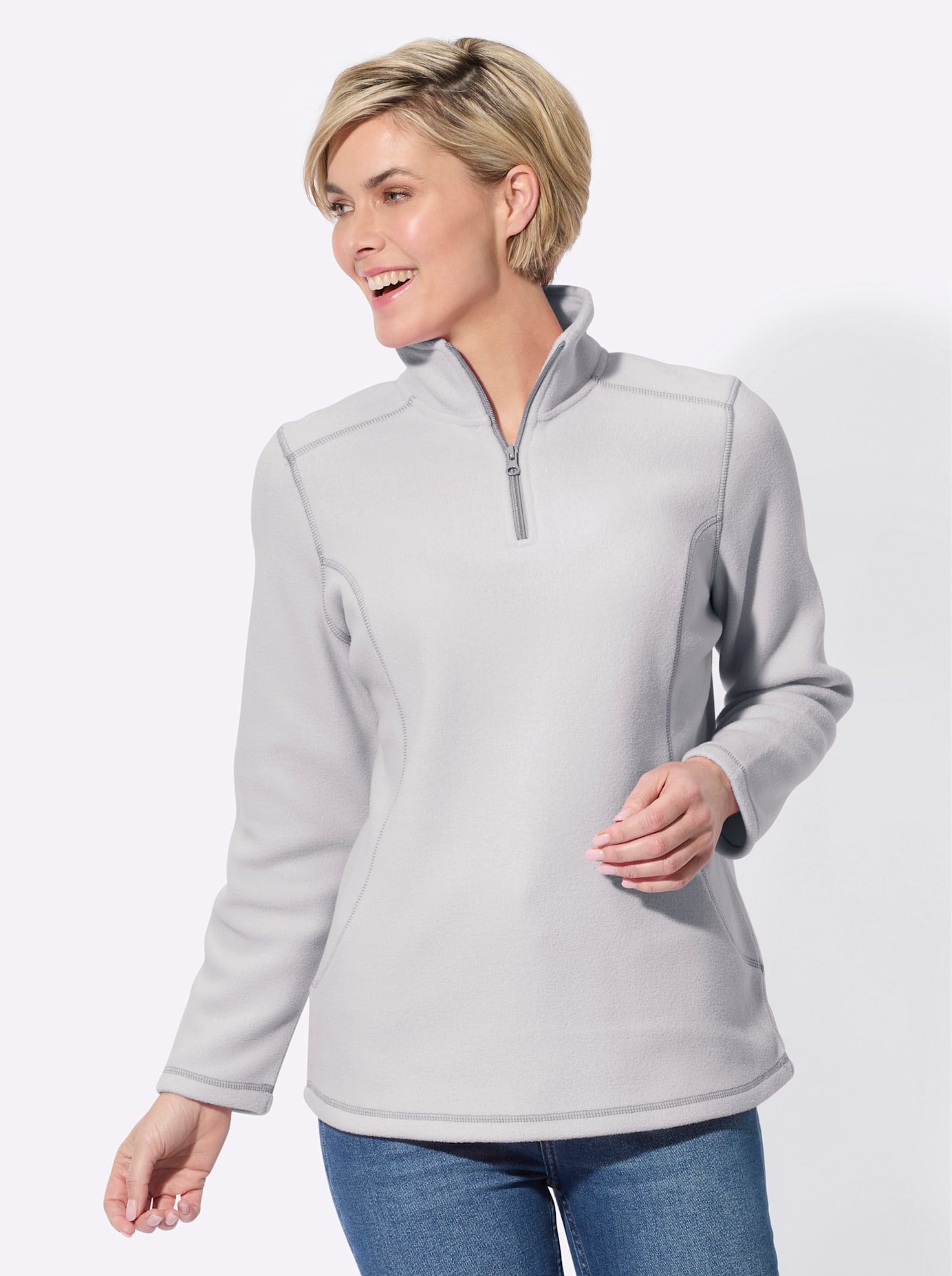 Classic Basics Fleeceshirt "Fleece-Shirt", (1 tlg.) günstig online kaufen