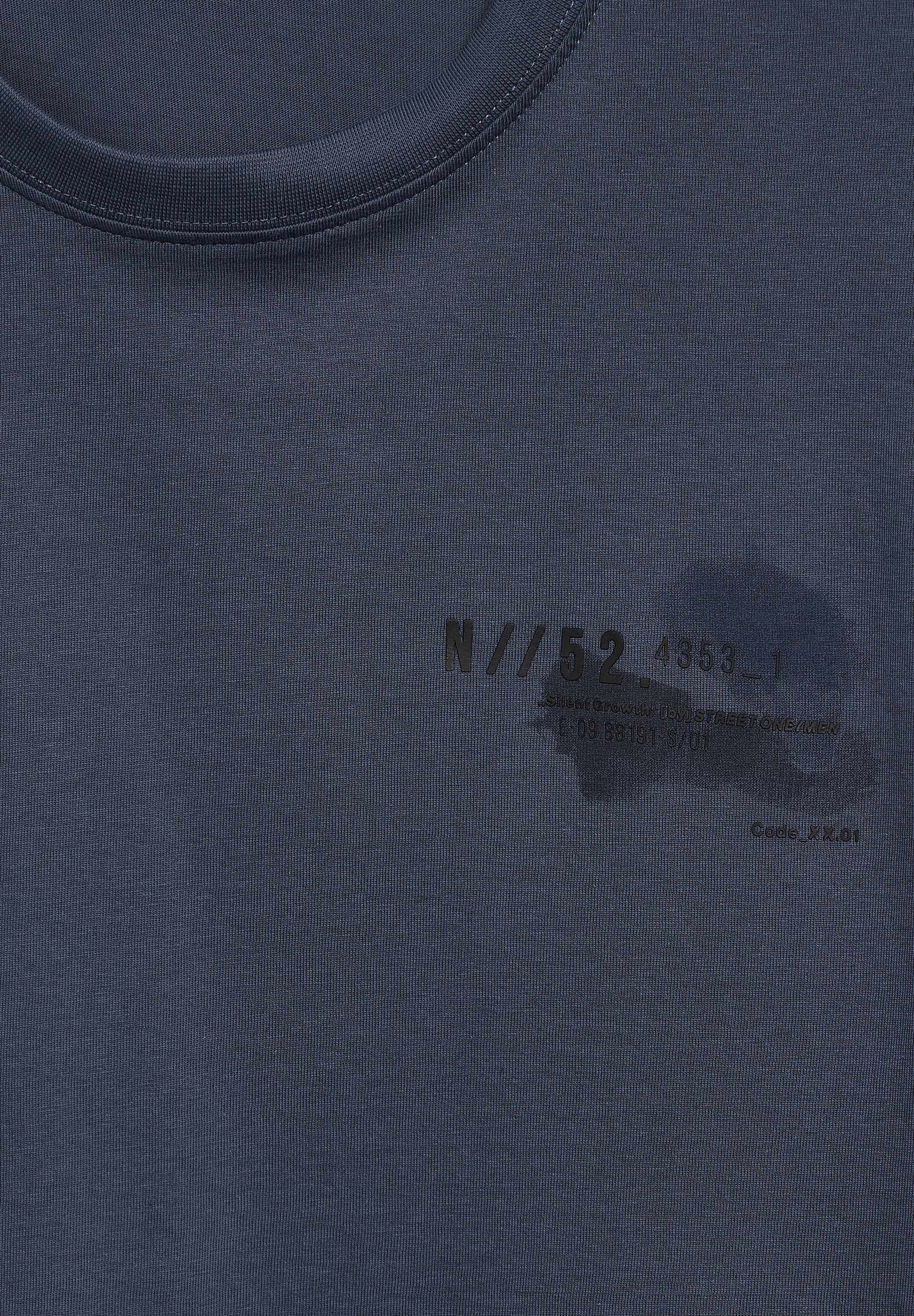 STREET ONE MEN T-Shirt, aus reiner Baumwolle