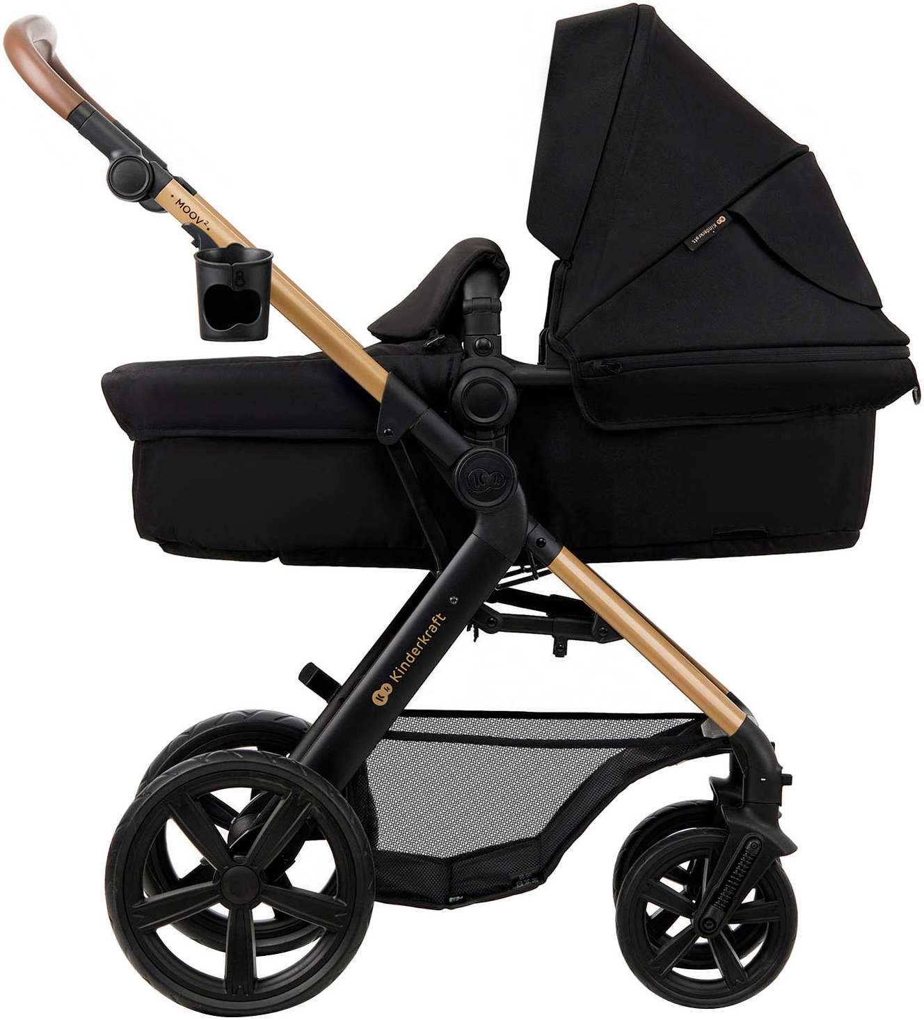 Kinderkraft Kombi-Kinderwagen »MOOV 2 3IN1«, 27 kg, mit EVA-Rädern