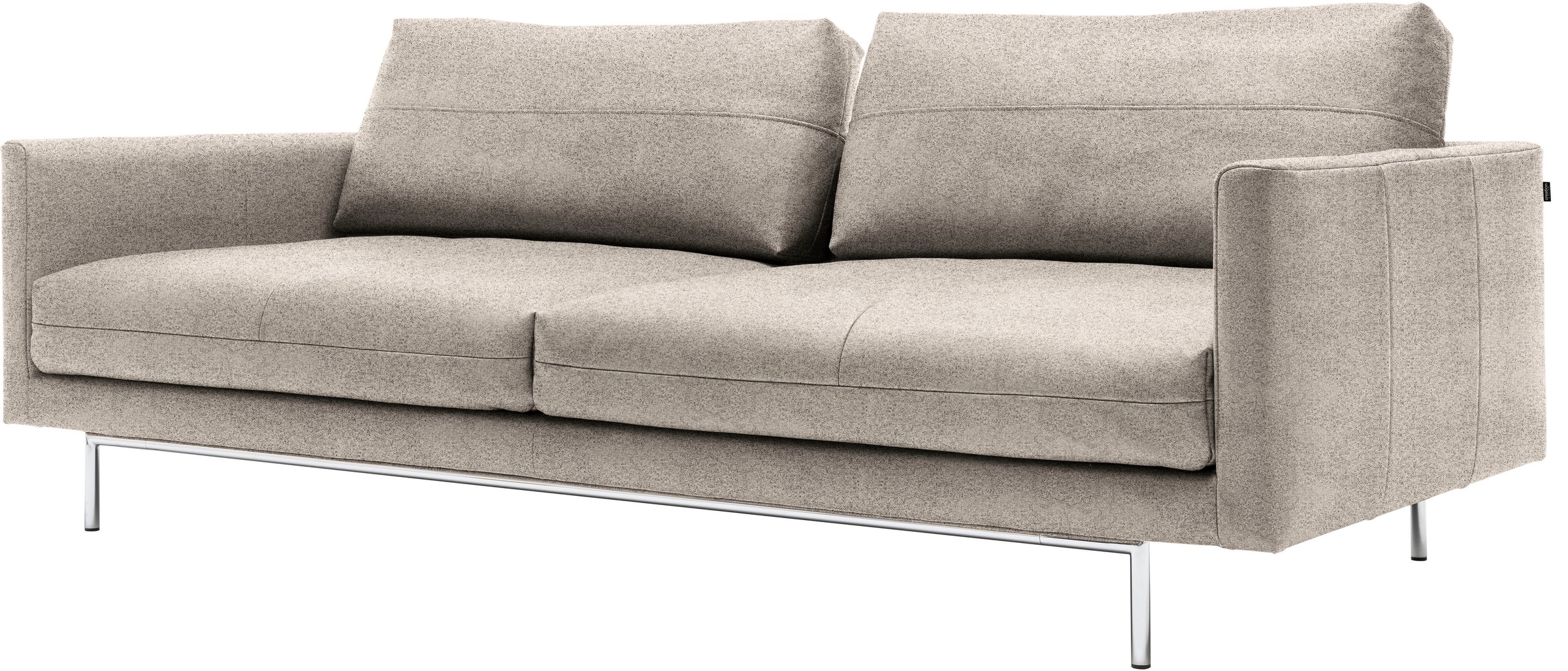 Creation BY ROLF BENZ 3-Sitzer »CR.414, Designsofa, edles Sofa, Loungesofa, Ledersofa, klares Design«, aus Leder oder Chenille, erstklassiger Sitzkomfort, legere Polsterung